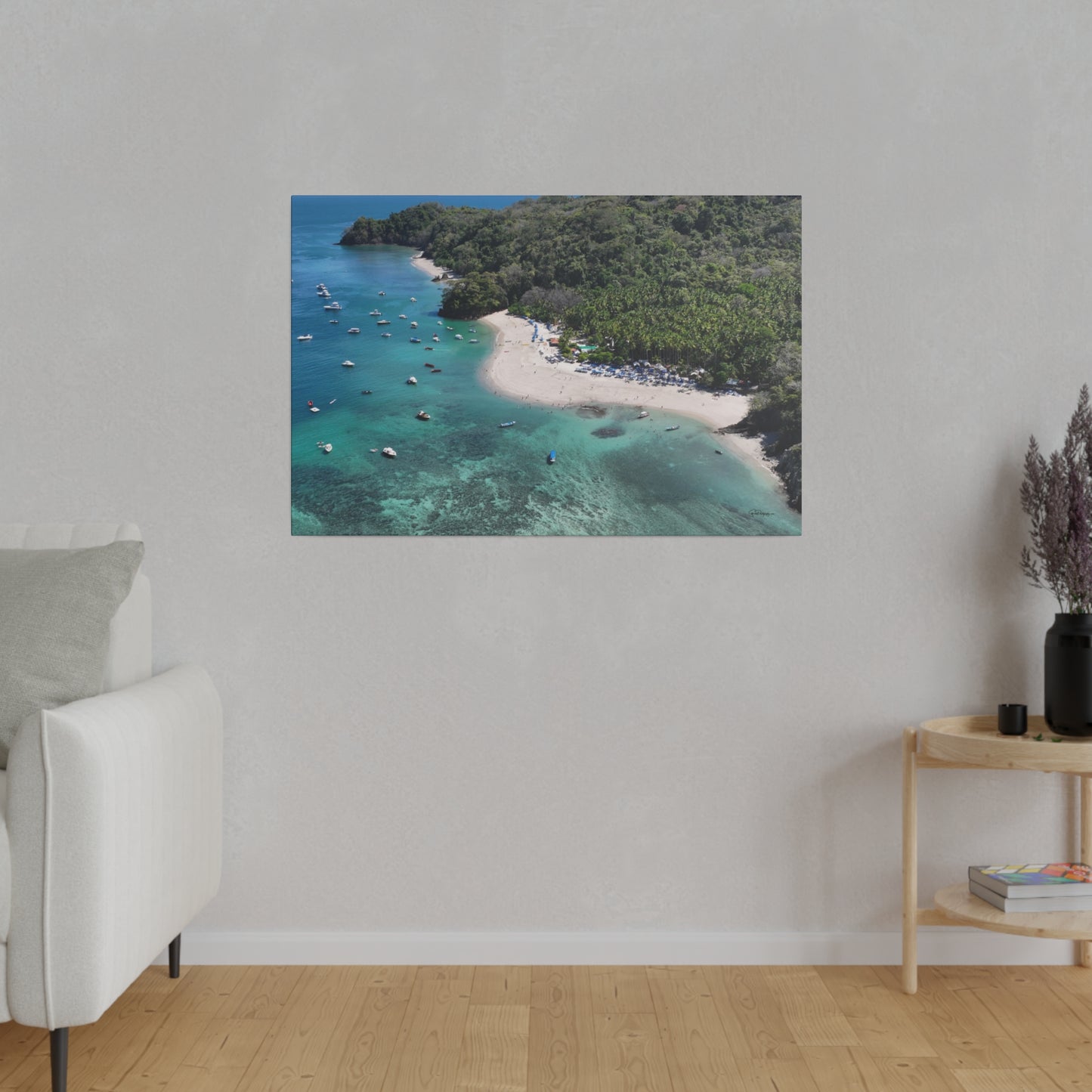 "Exotic Escape: The Serene Wonders of Isla Tortuga, Costa Rica"- Canvas
