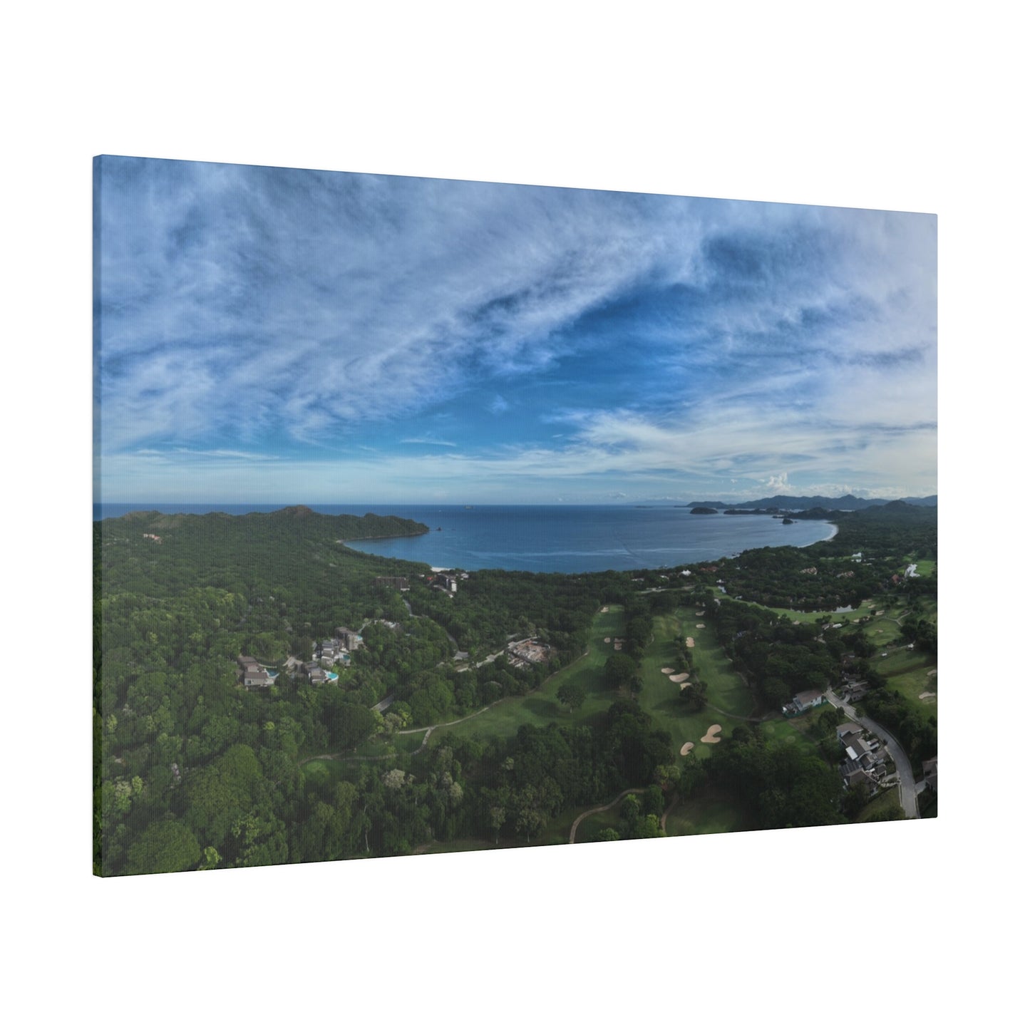 "Verdant Vistas: A Lush Journey Through Tropical Costa Rica"- Canvas