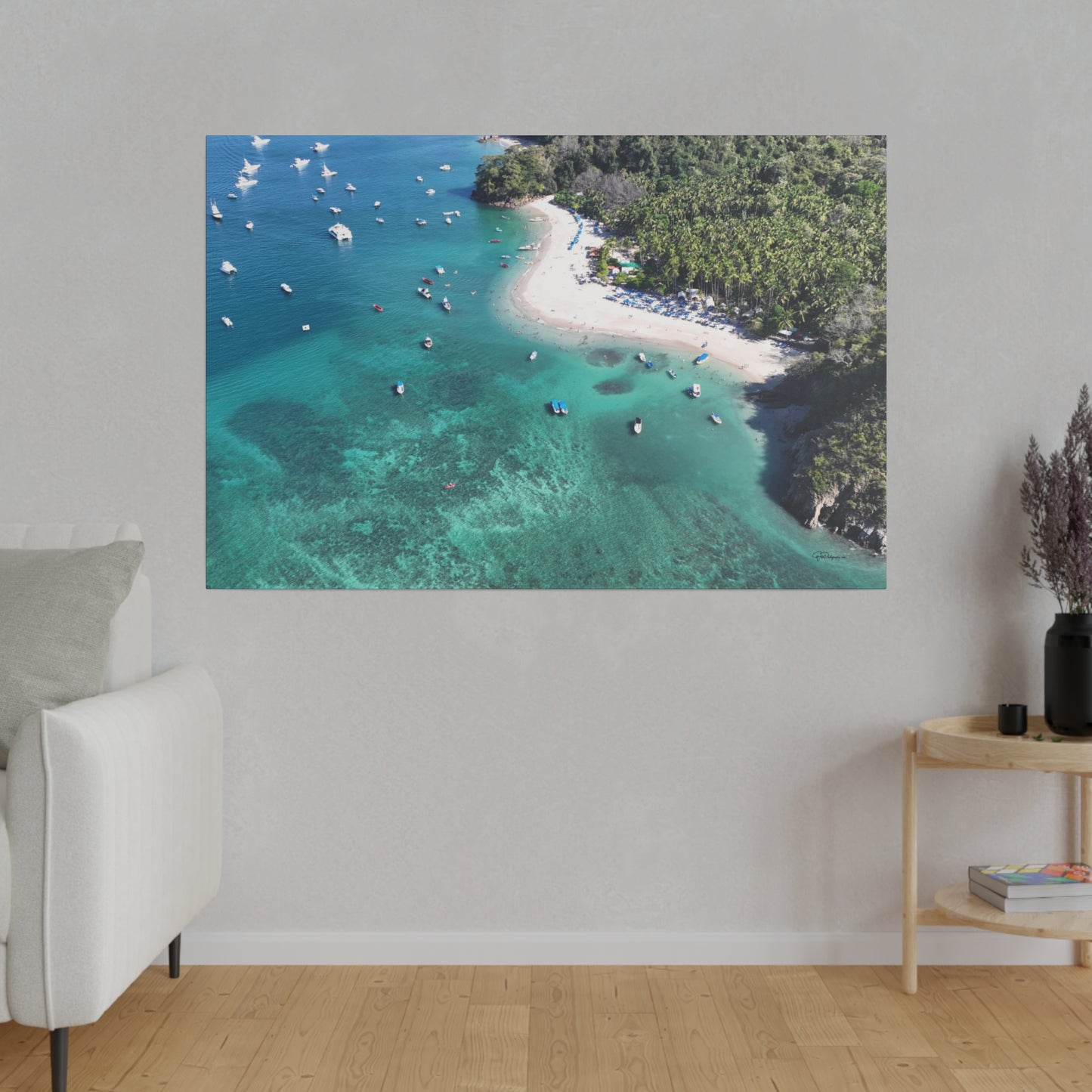 "Paradise Uncovered: The Lush Mysteries of Isla Tortuga, Costa Rica"- Canvas