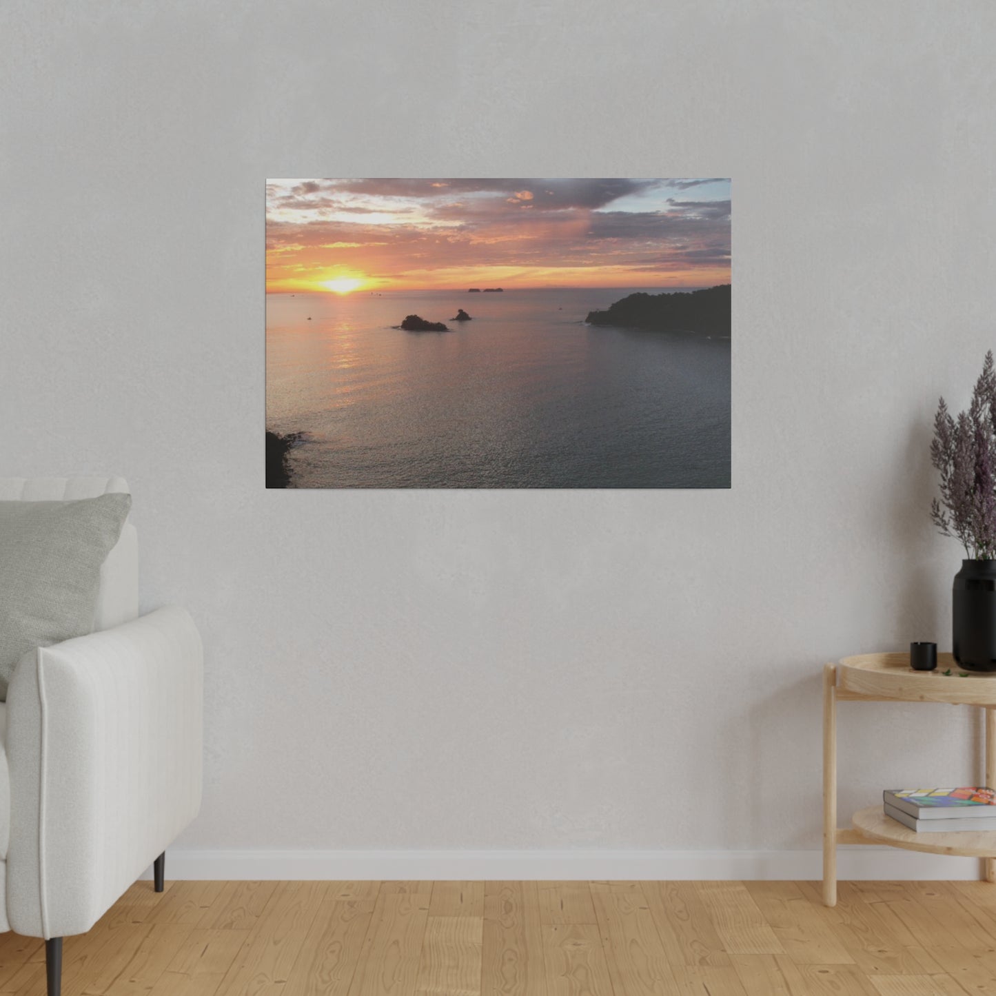 "Tropical Serenade: Las Catalinas, Guanacaste - A Paradise Unveiled"- Canvas