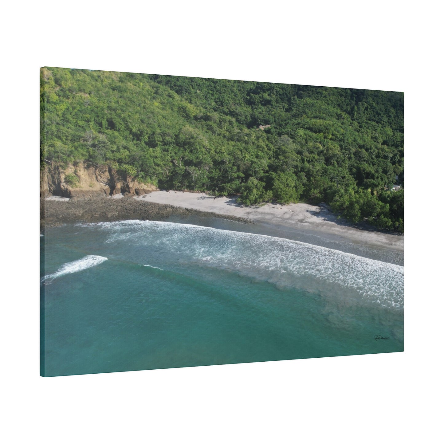 "Tropical Escape: Breathtaking Playa Quesera, Costa Rica - Your Paradise Awaits!"- Canvas