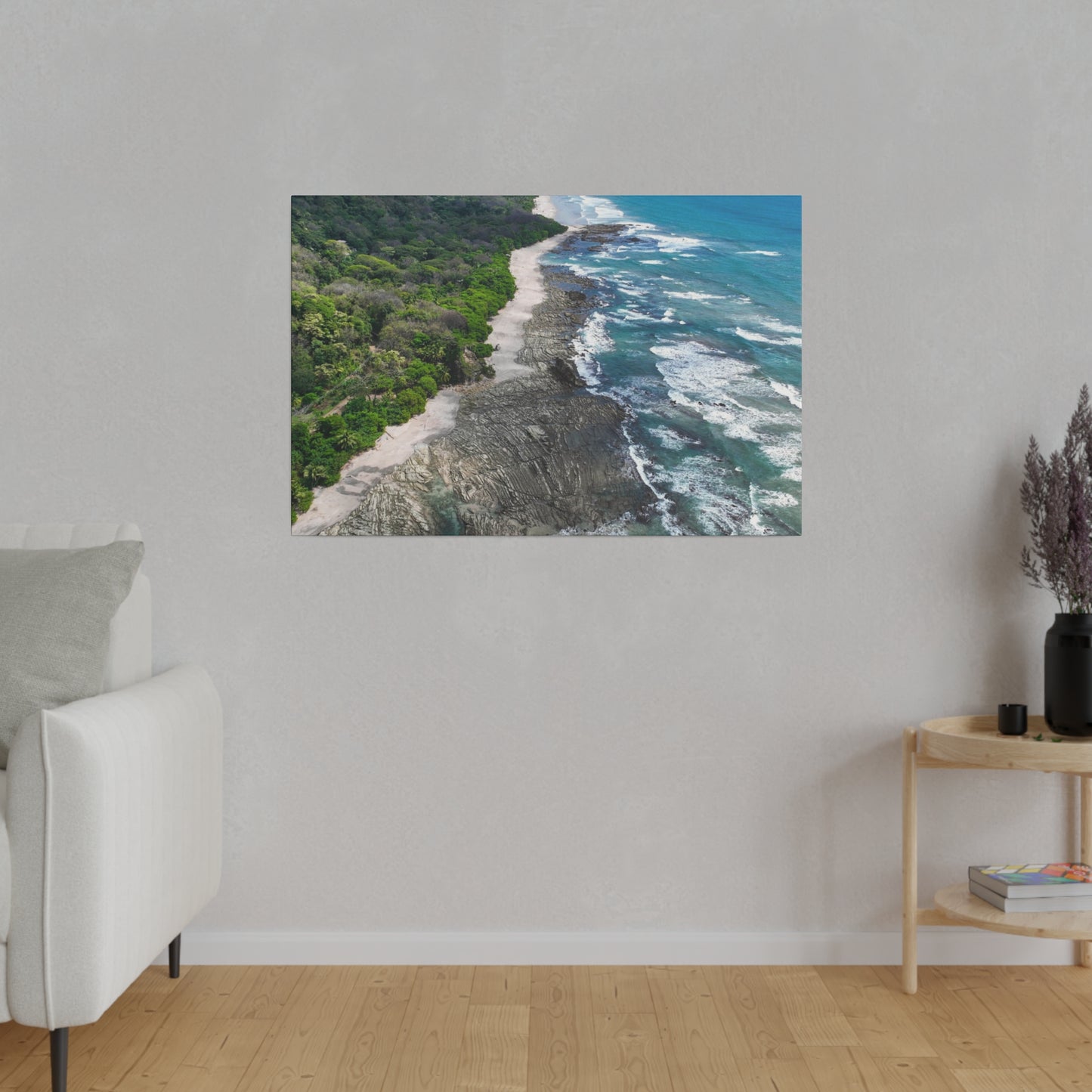 "Tropical Dreams: A Visual Journey to Santa Teresa Beach and Malpais Beach, Costa Rica"- Canvas