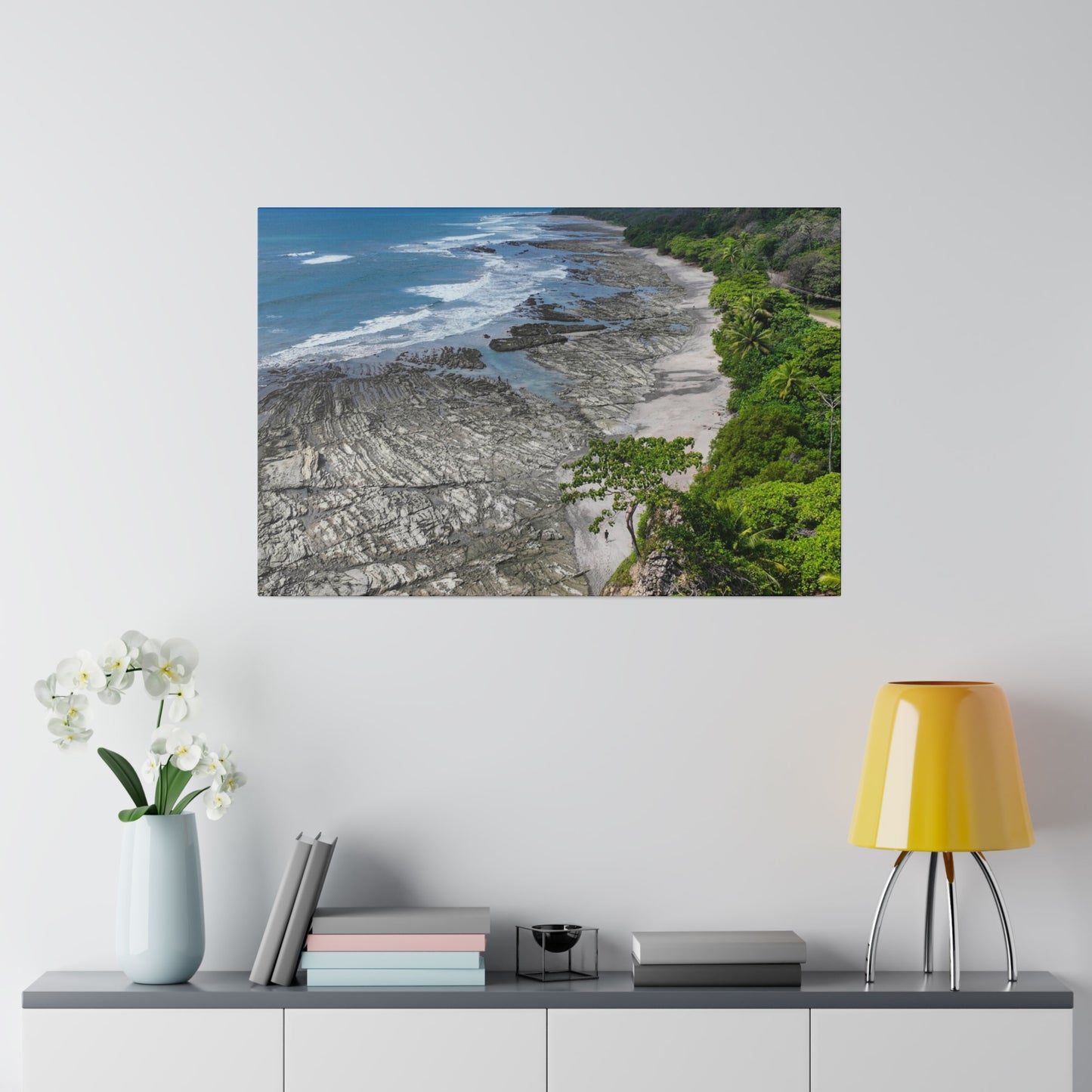 "Essence of Emerald: Capturing Costa Rica's Vibrant Tropical Majesty"- Canvas