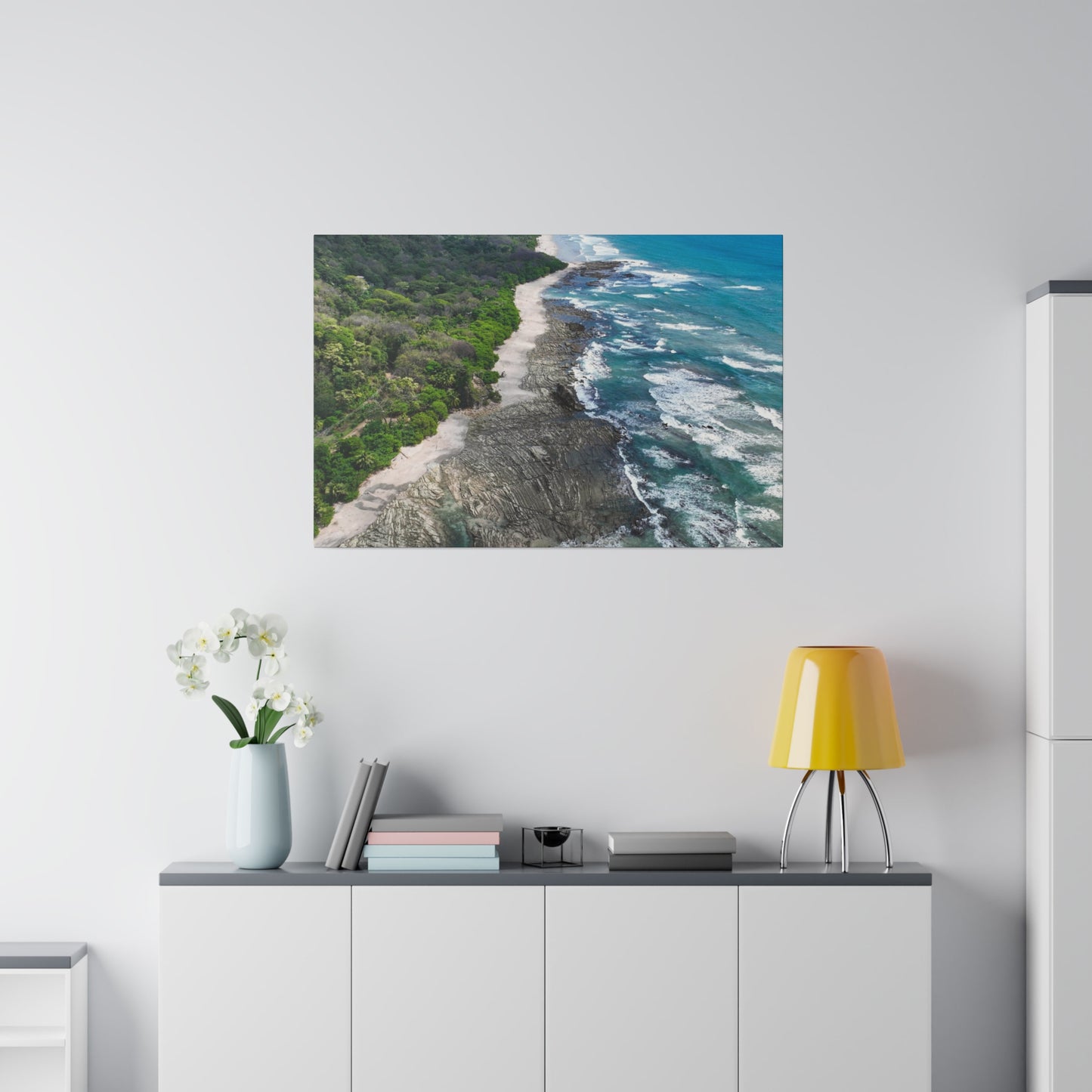 "Tropical Dreams: A Visual Journey to Santa Teresa Beach and Malpais Beach, Costa Rica"- Canvas