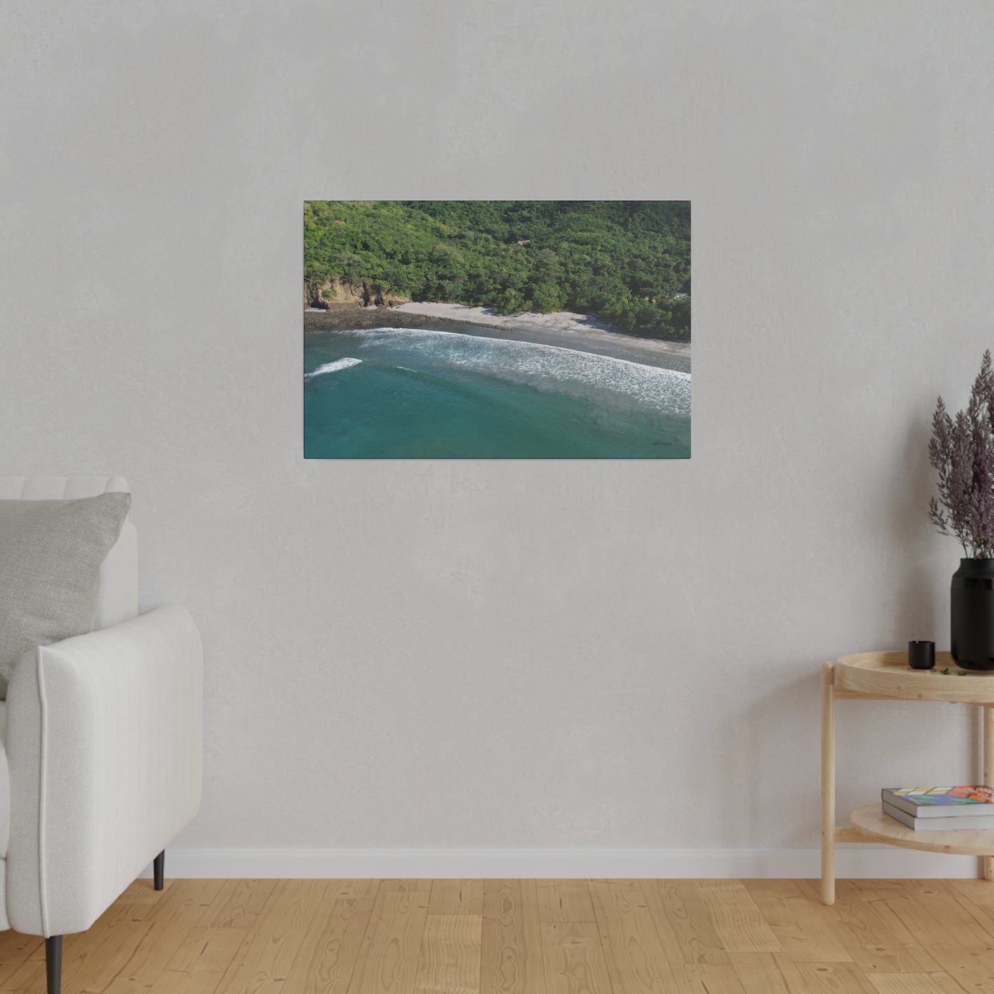 "Tropical Escape: Breathtaking Playa Quesera, Costa Rica - Your Paradise Awaits!"- Canvas