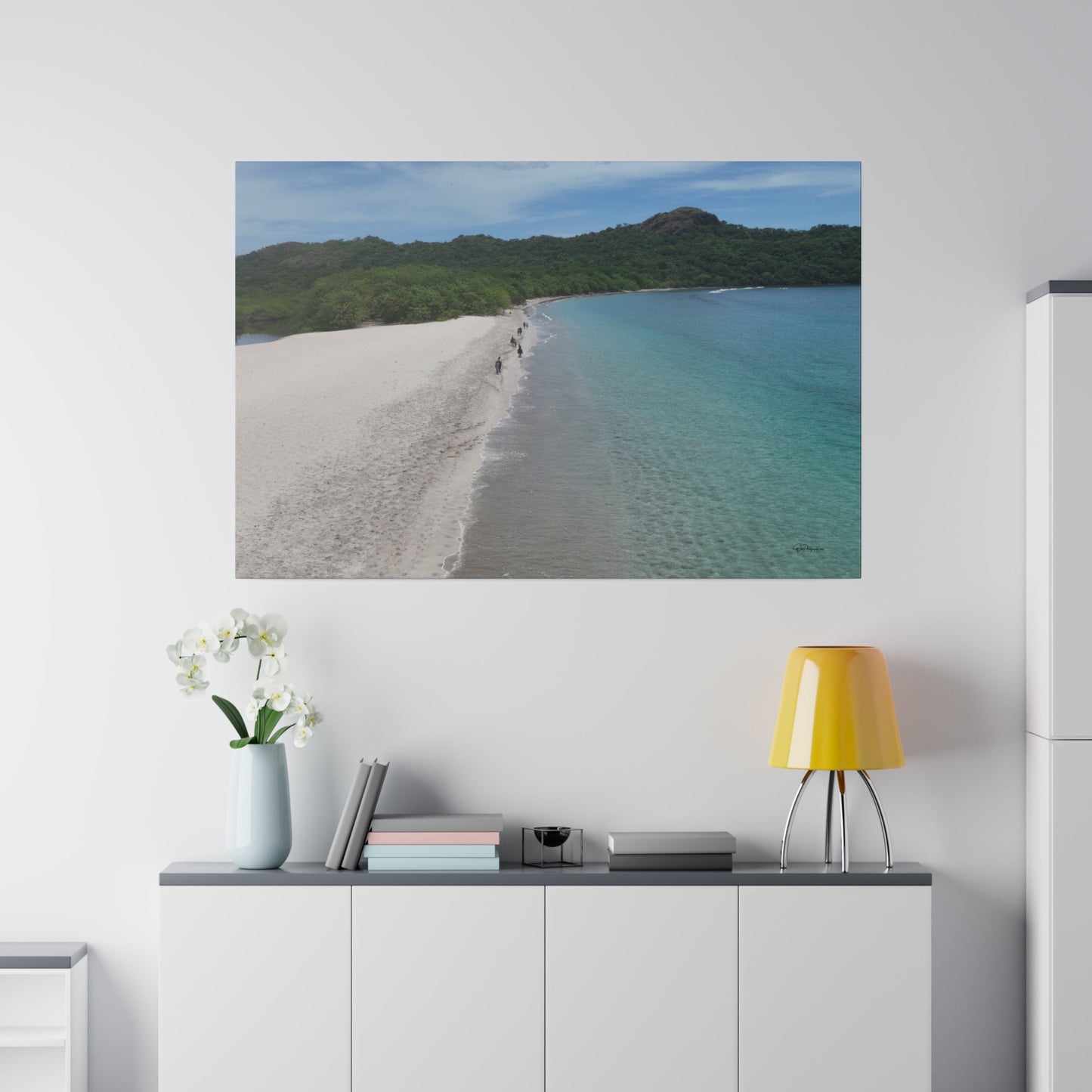 "Vibrant Vistas: A Tropical Paradise in Costa Rica"- Canvas