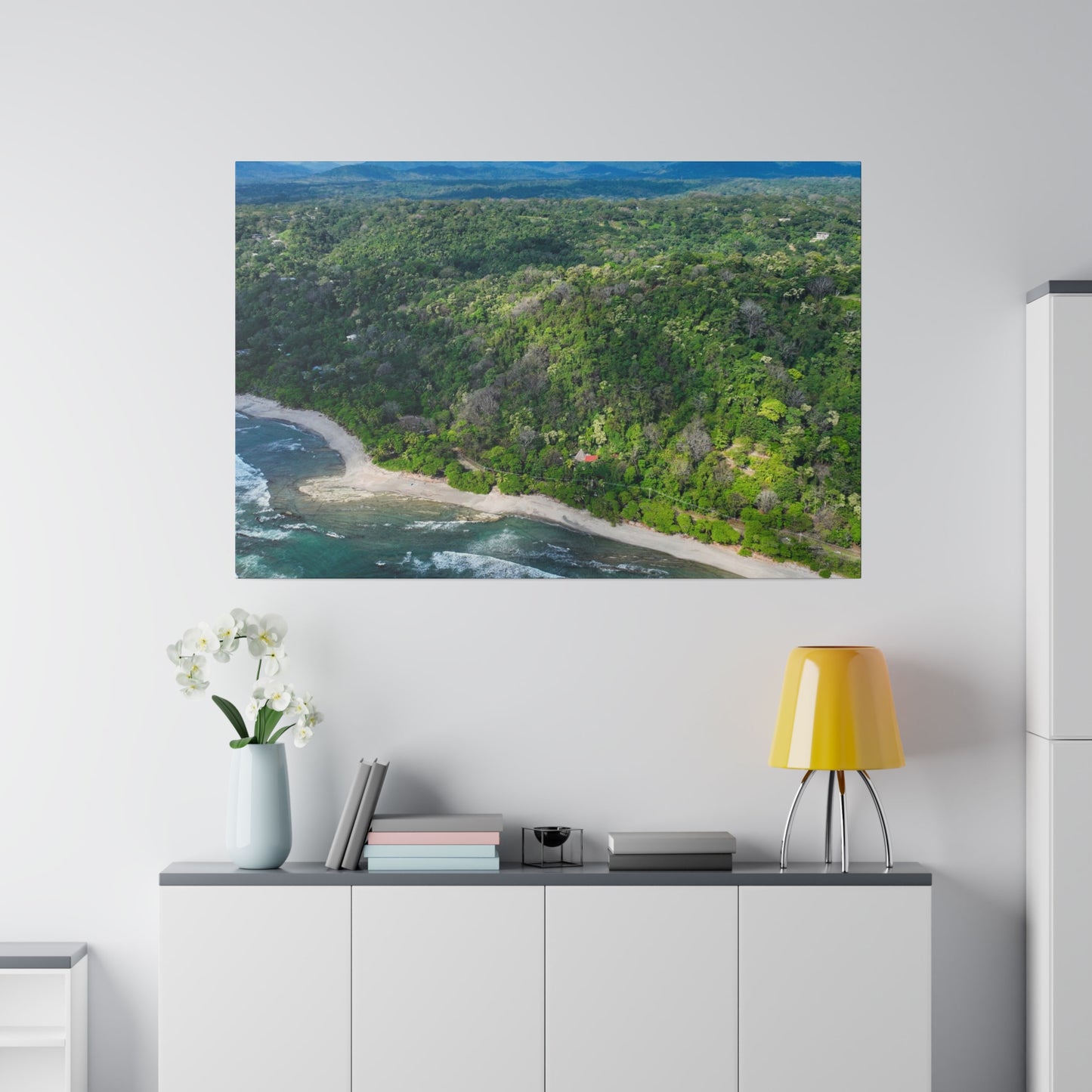 "Emerald Eden: A Lush Glimpse into the Tropical Majesty of Costa Rica"- Canvas