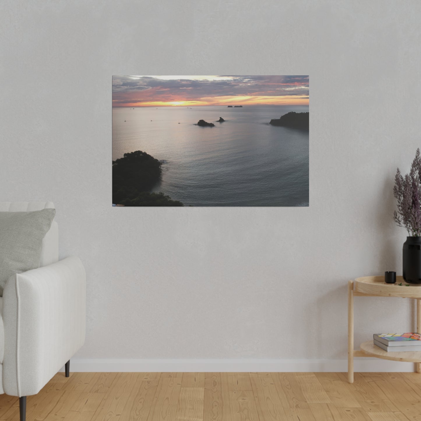 "Tropical Bliss: The Allure of Las Catalinas, Guanacaste"- Canvas