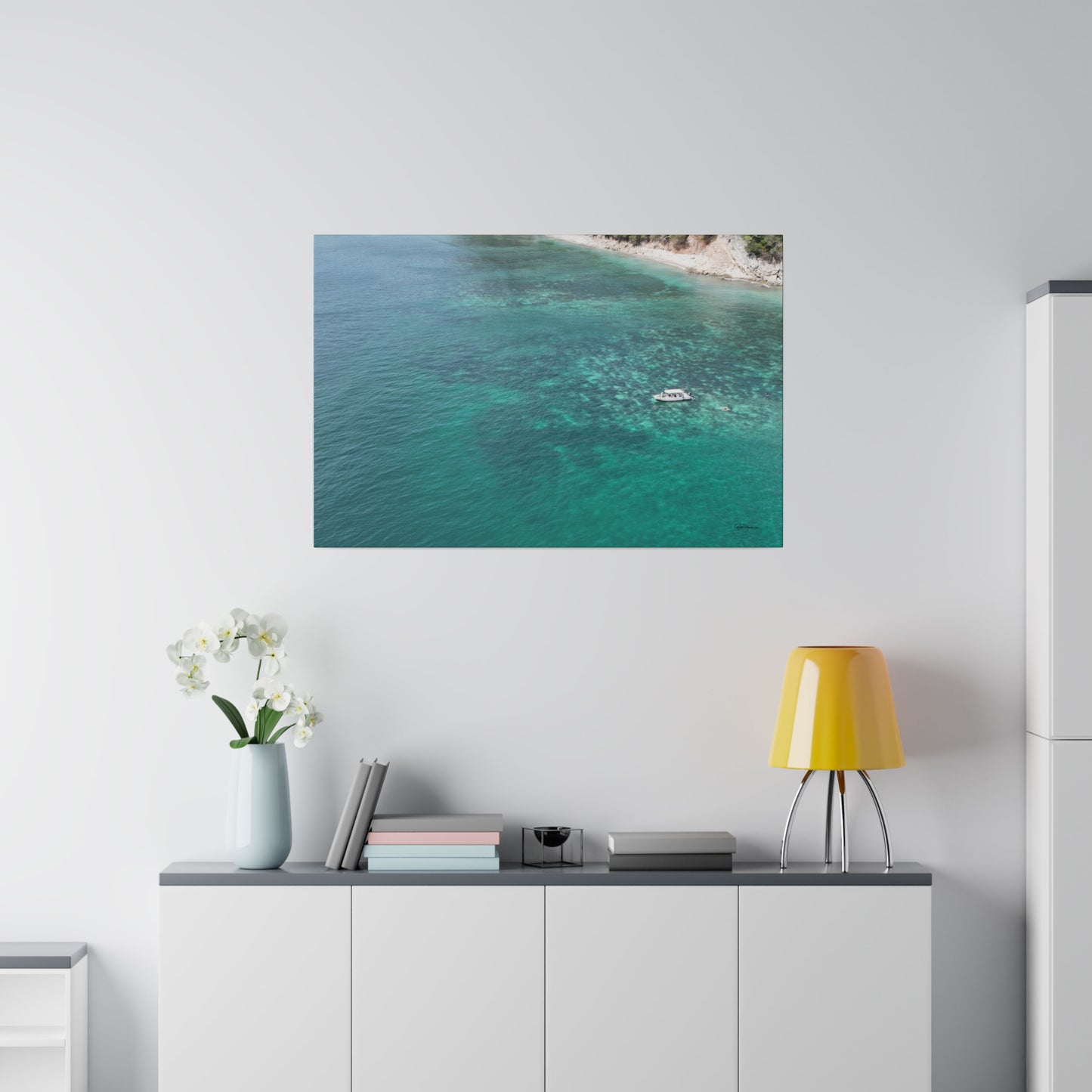 "Sun-Kissed Splendor: Playa Quesera, Costa Rica - Escape to Tropical Paradise"- Canvas