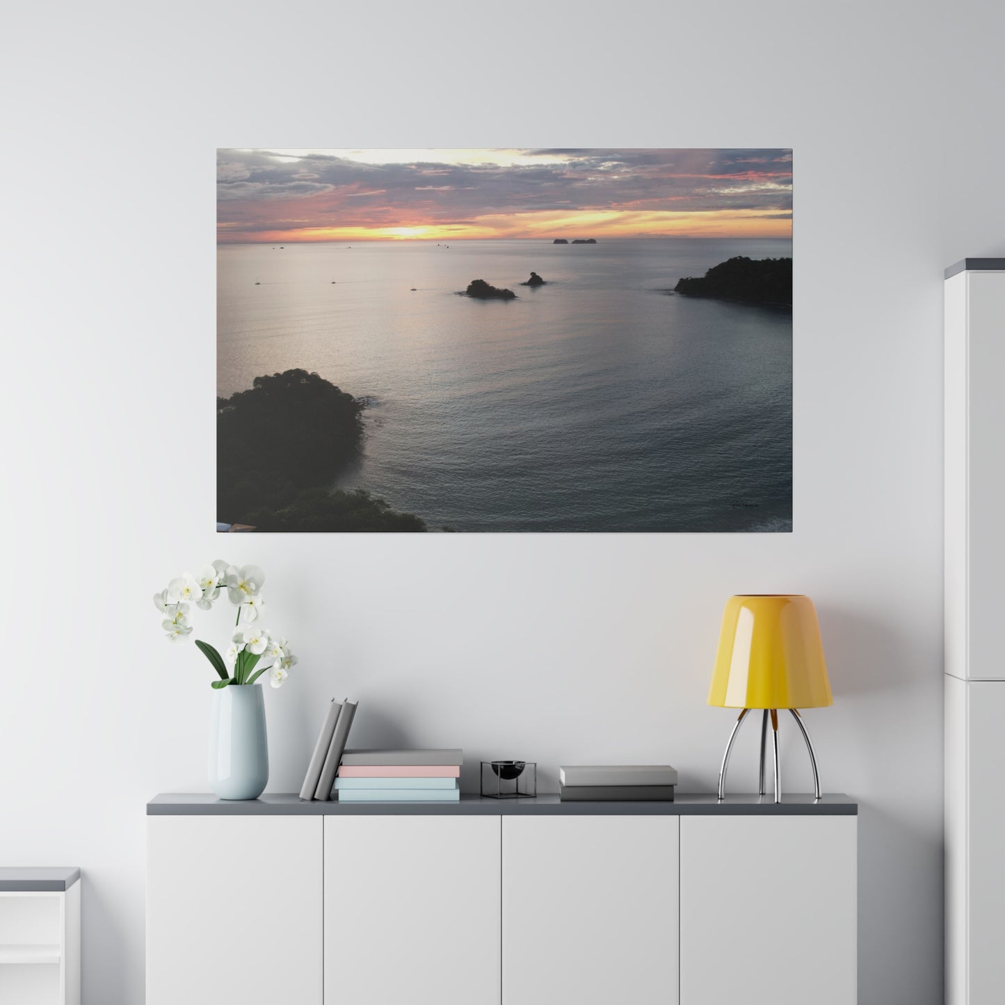 "Tropical Bliss: The Allure of Las Catalinas, Guanacaste"- Canvas