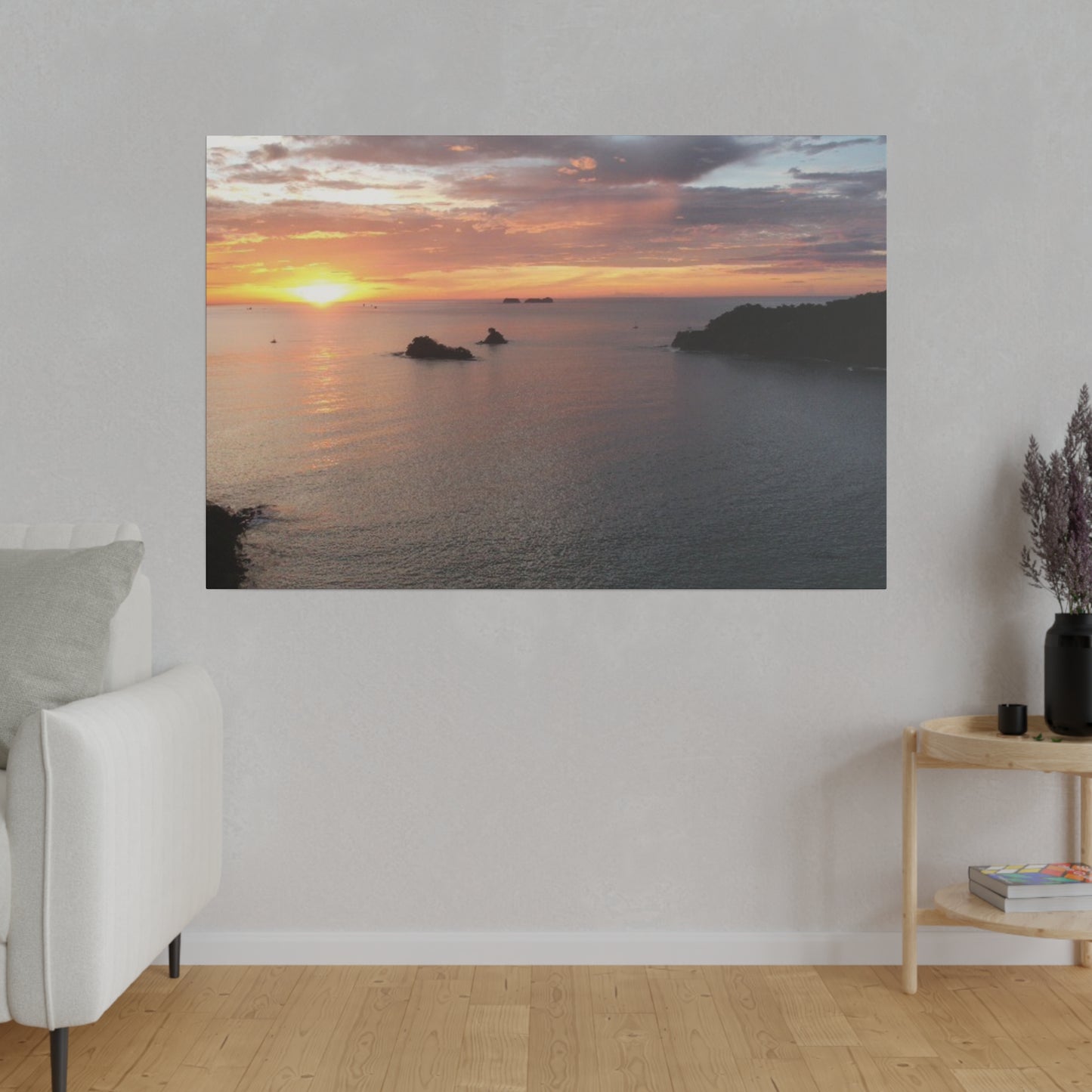 "Tropical Serenade: Las Catalinas, Guanacaste - A Paradise Unveiled"- Canvas
