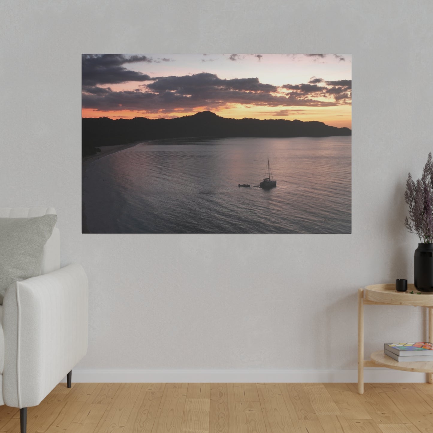 "Tropical Eden: A Serene Glimpse into Costa Rica's Verdant Paradise"- Canvas