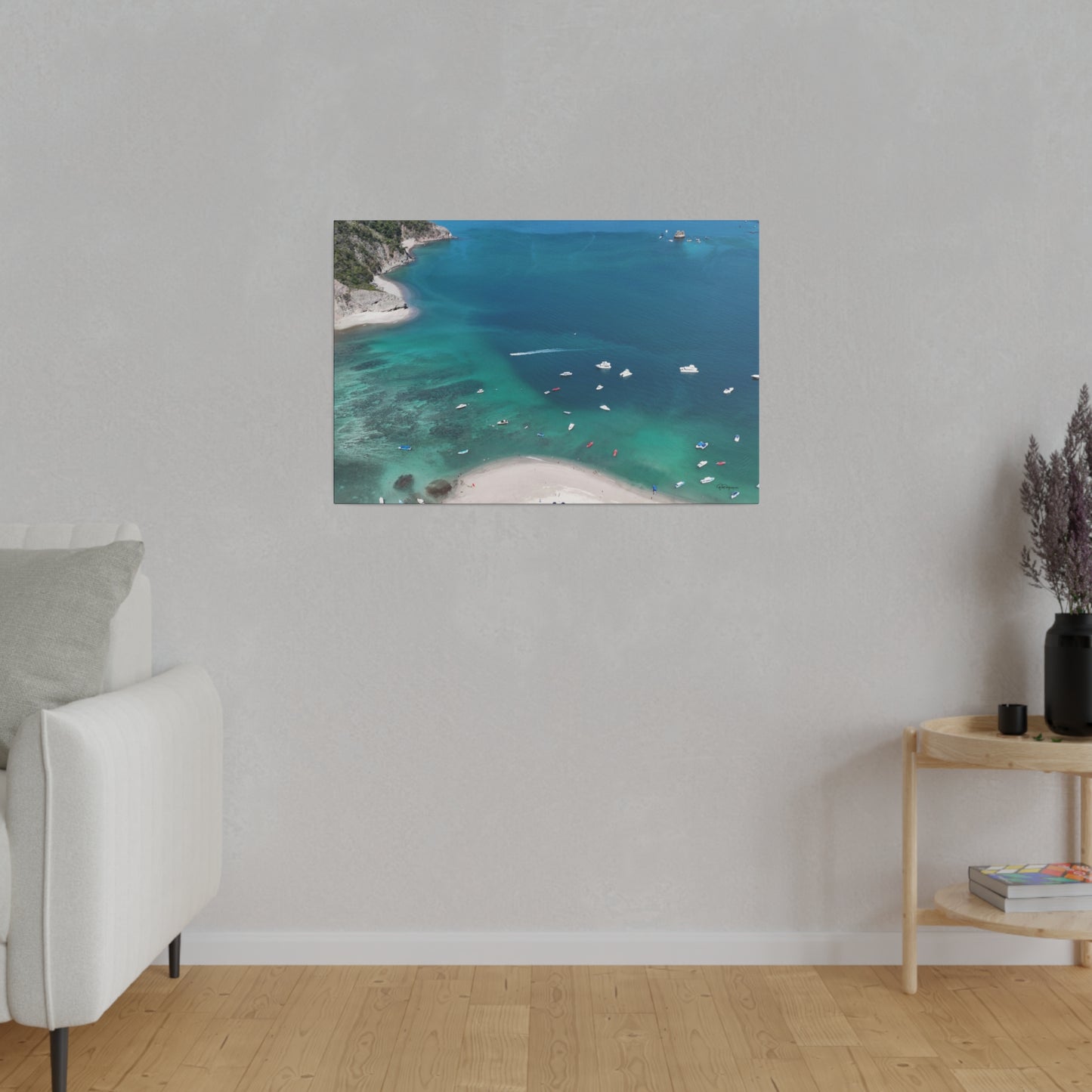 "Tropical Serenity: Escape to Isla Tortuga, Costa Rica"- Canvas