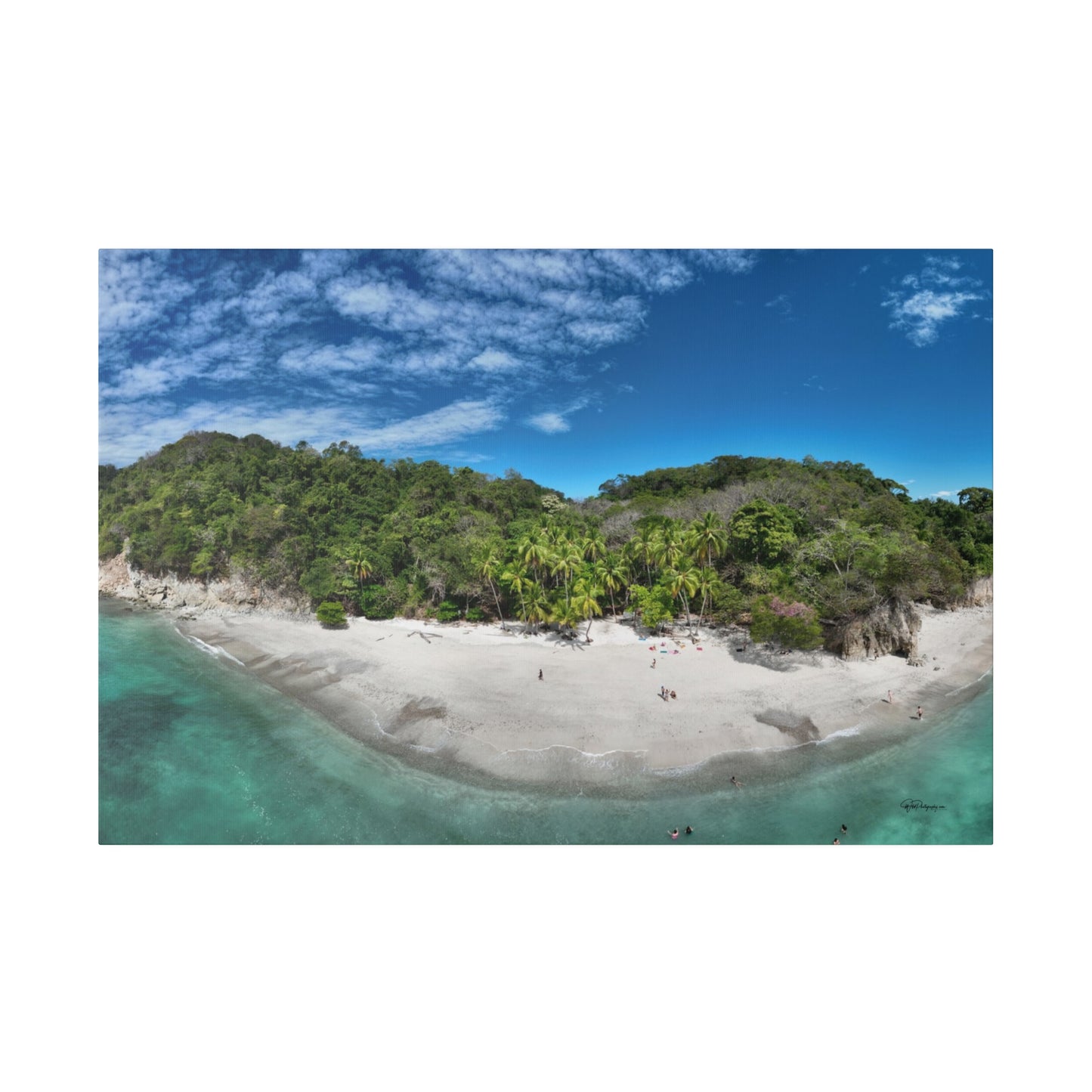 "Radiant Retreat: Playa Quesera, Costa Rica - A Tropical Paradise Unveiled"- Canvas