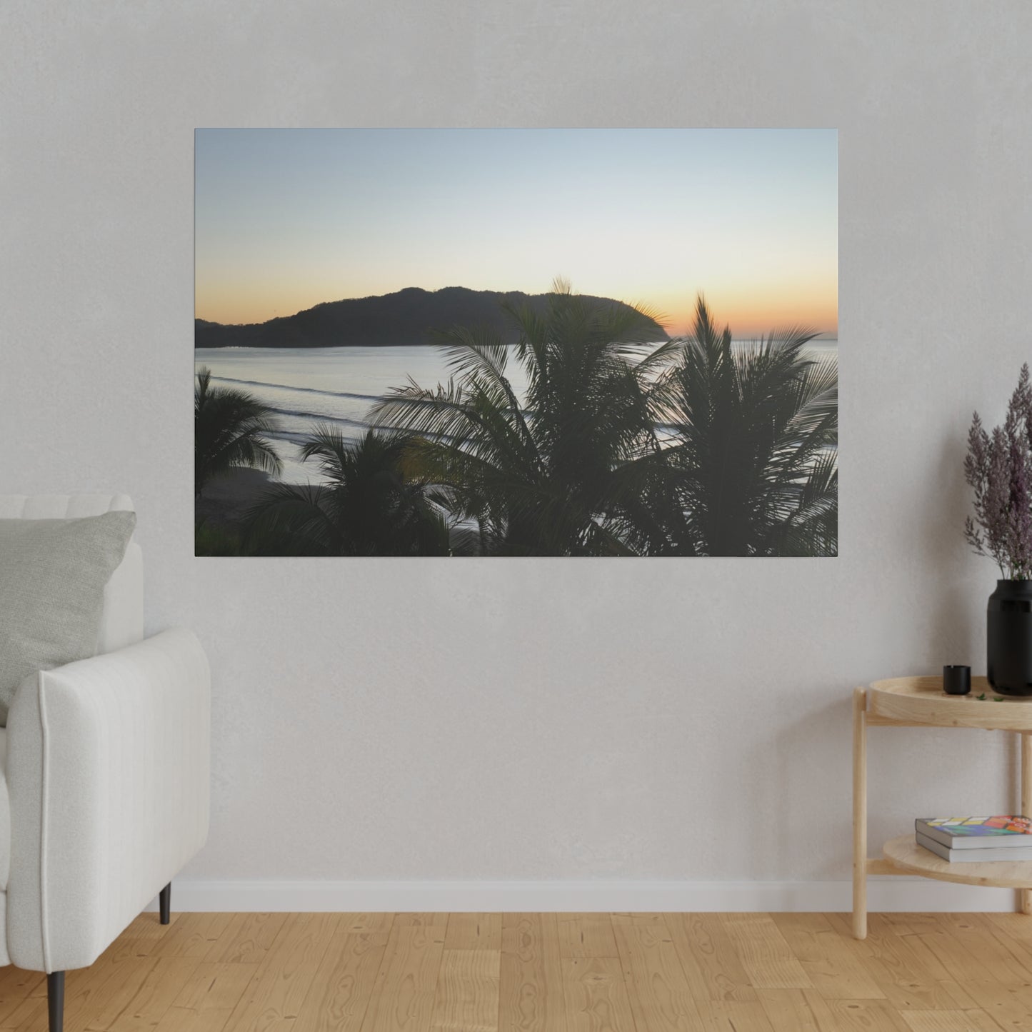 "Paradise Glow: Costa Rica Sunset Spectacles"- Canvas