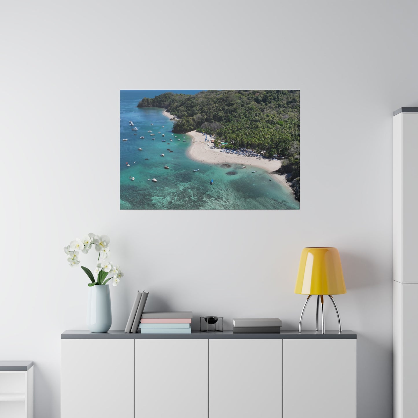 "Exotic Escape: The Serene Wonders of Isla Tortuga, Costa Rica"- Canvas