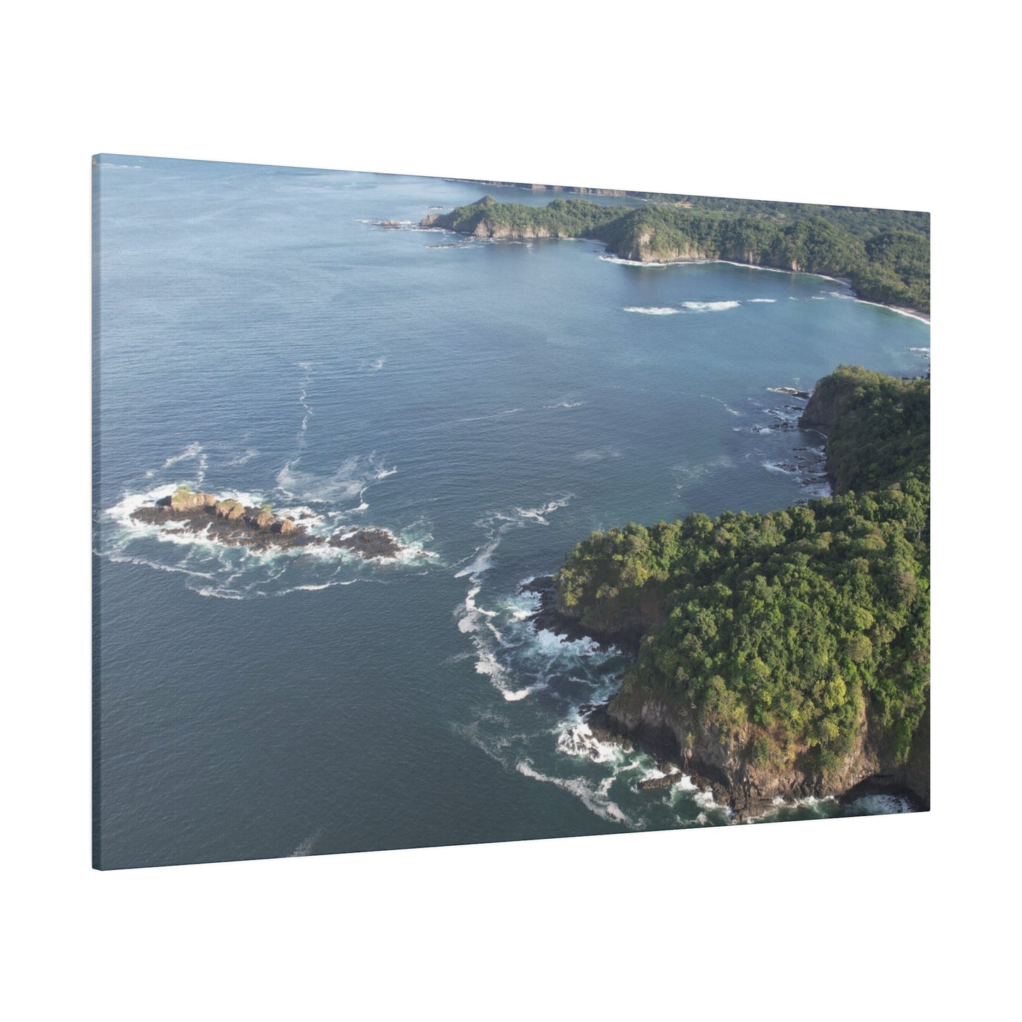 "Tropical Bliss: An Enchanting Glimpse of Las Catalinas, Guanacaste"- Canvas