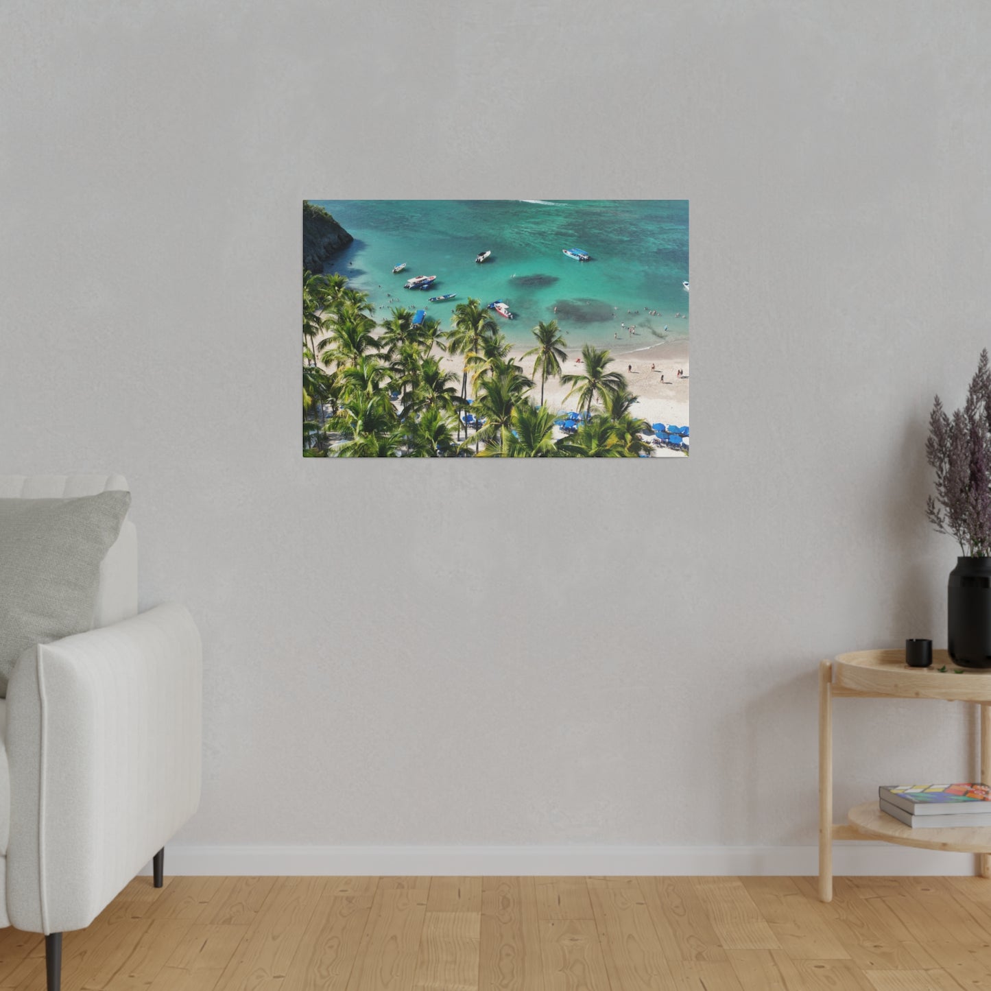 "Enchanted Escape: The Hidden Paradise of Isla Tortuga, Costa Rica"- Canvas
