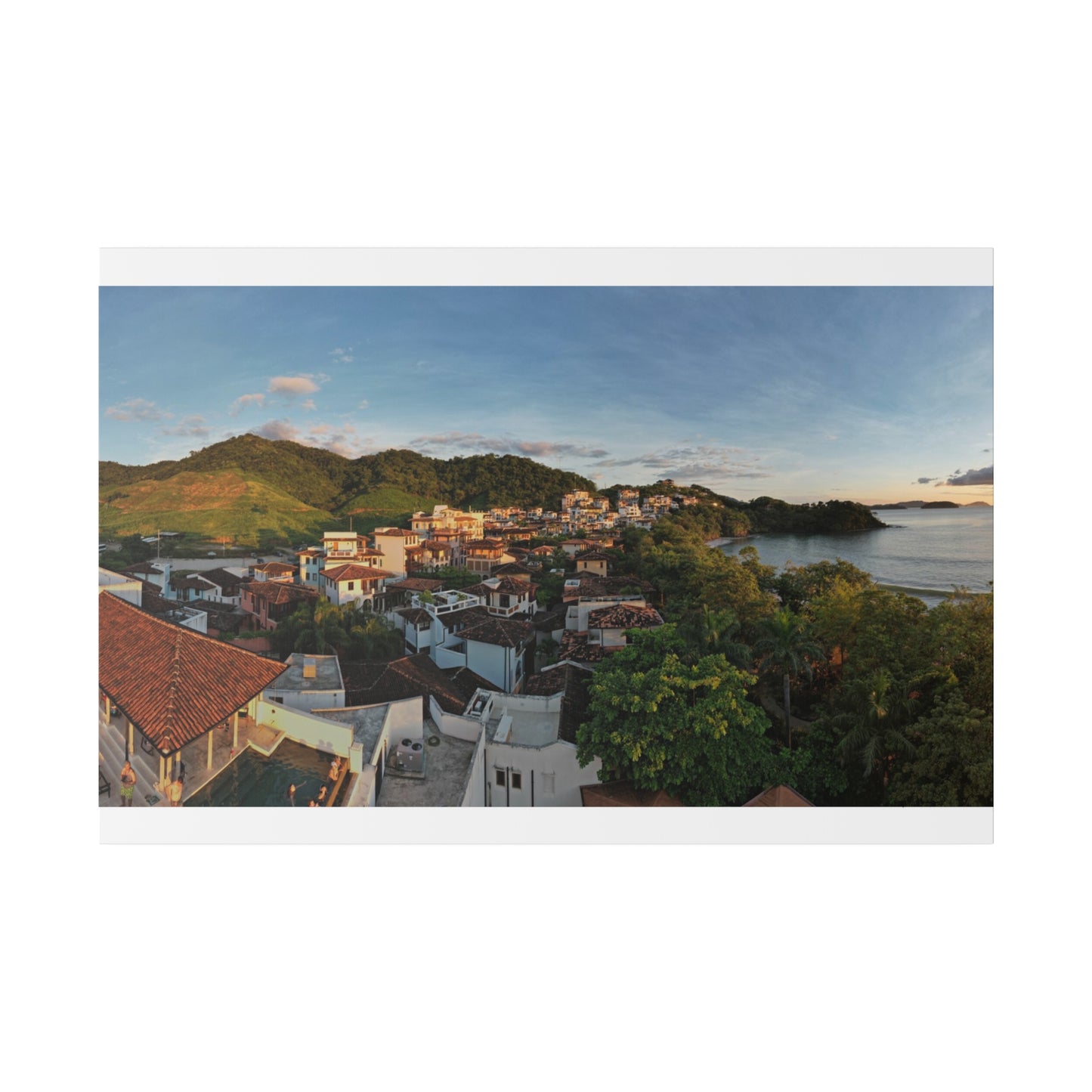 "Sun Kissed Shores: Embrace the Tropical Vibrancy of Las Catalinas, Guanacaste"- Canvas