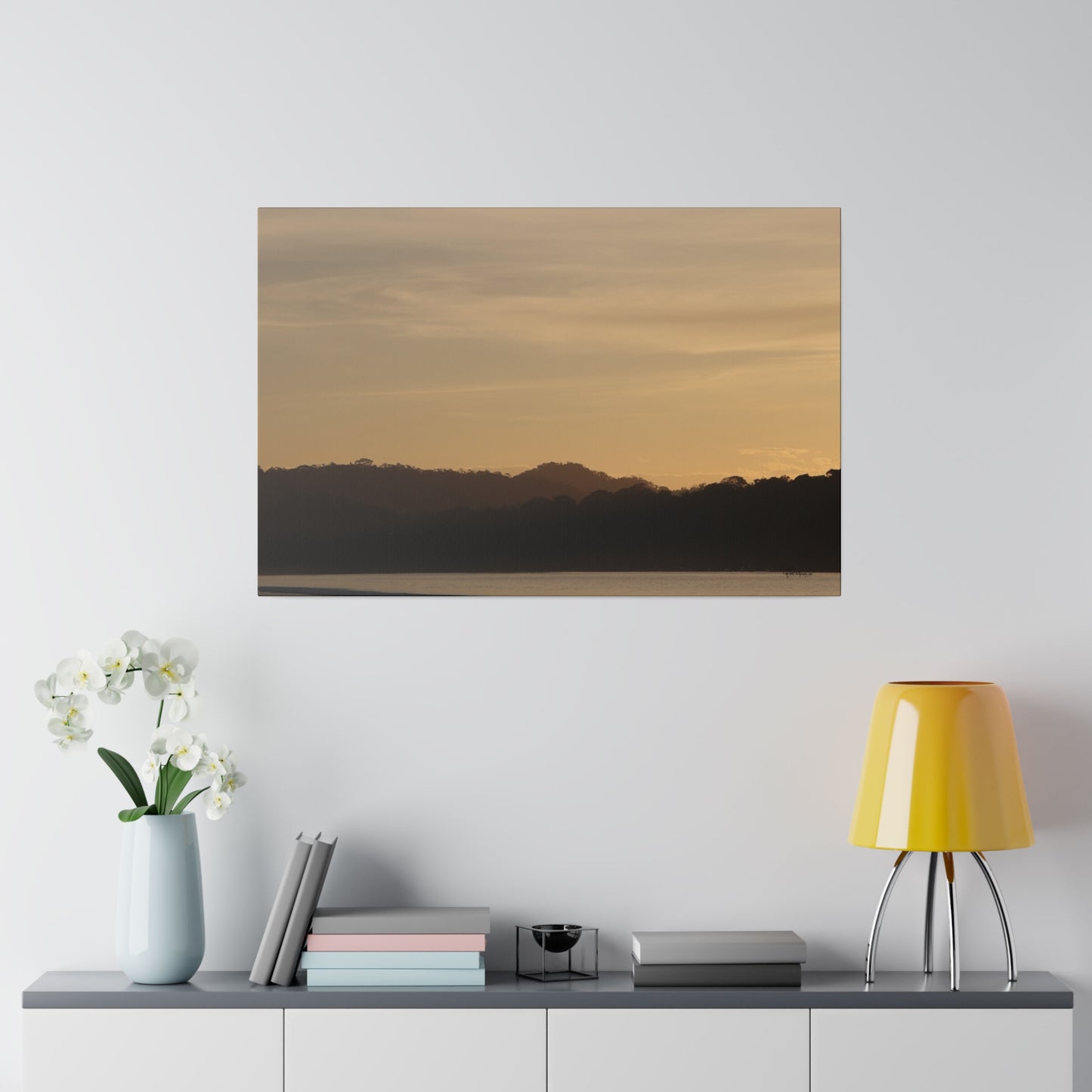 "Costa Rica Sunrise Spectacle: A Tropical Dawn"- Canvas