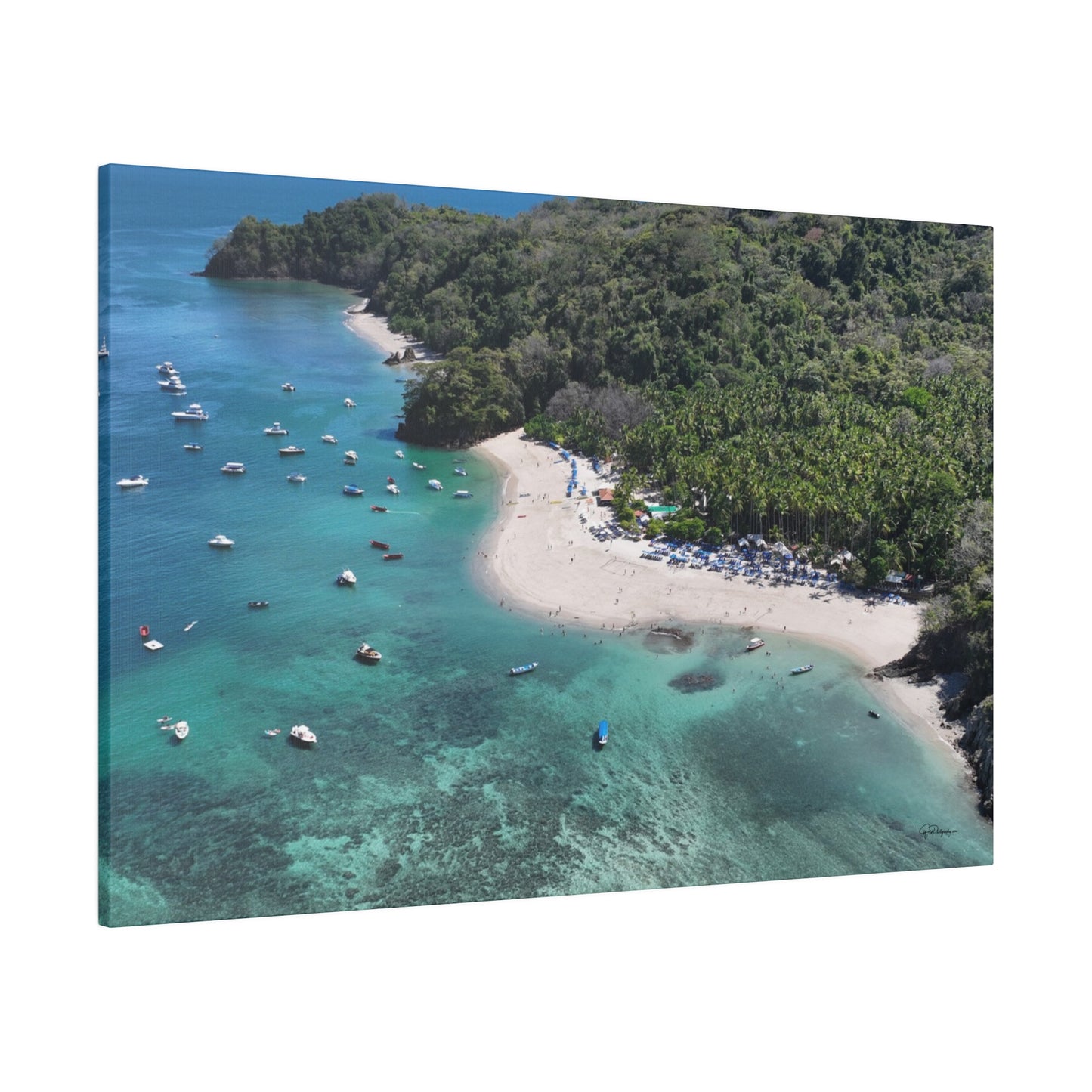 "Exotic Escape: The Serene Wonders of Isla Tortuga, Costa Rica"- Canvas