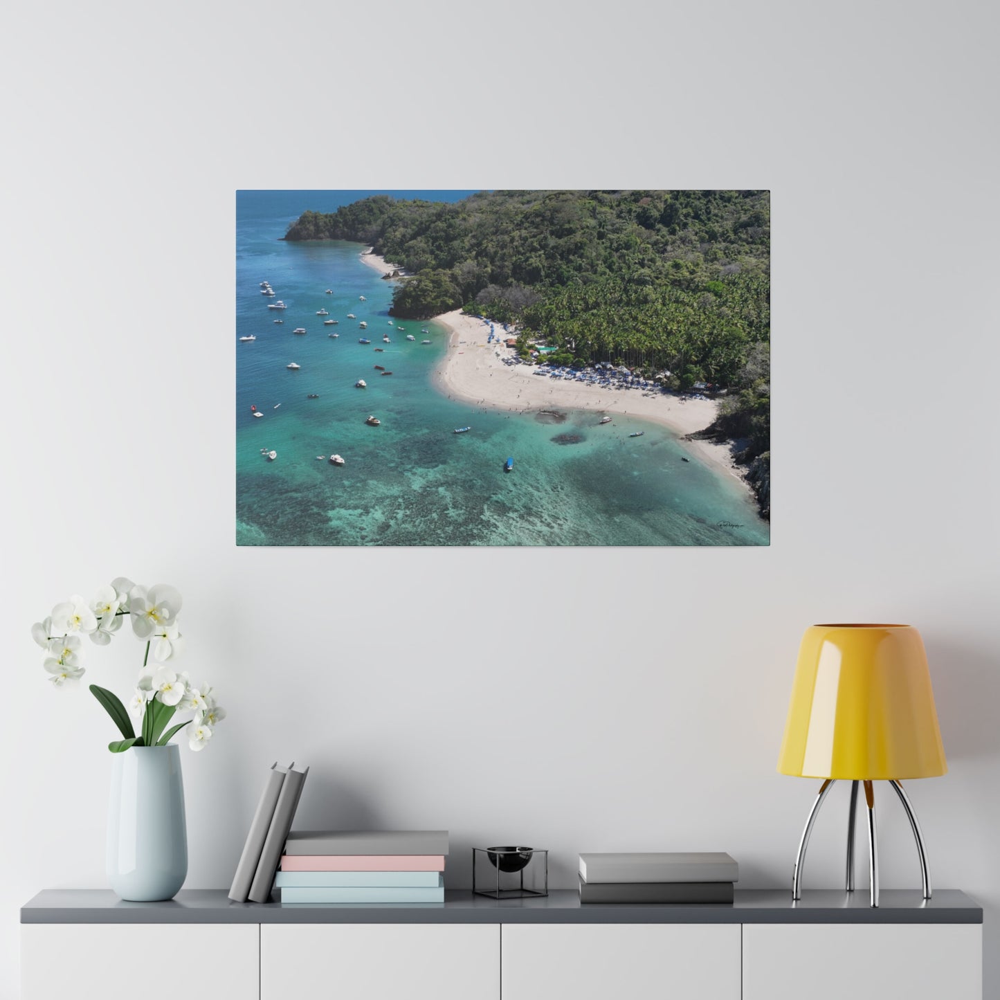 "Exotic Escape: The Serene Wonders of Isla Tortuga, Costa Rica"- Canvas