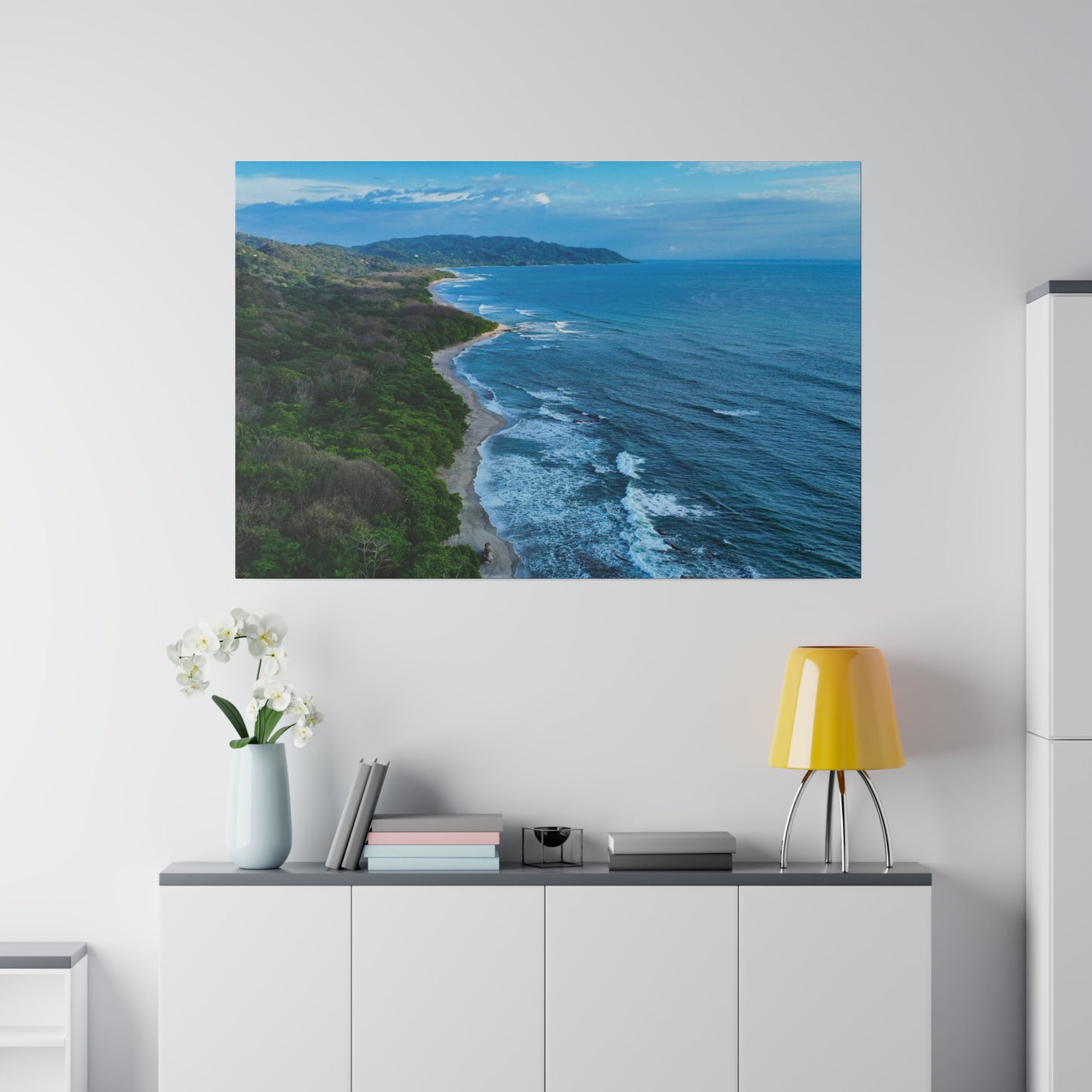 "Verdant Vistas: Captivating Costa Rica - A Tropical Wonderland"- Canvas