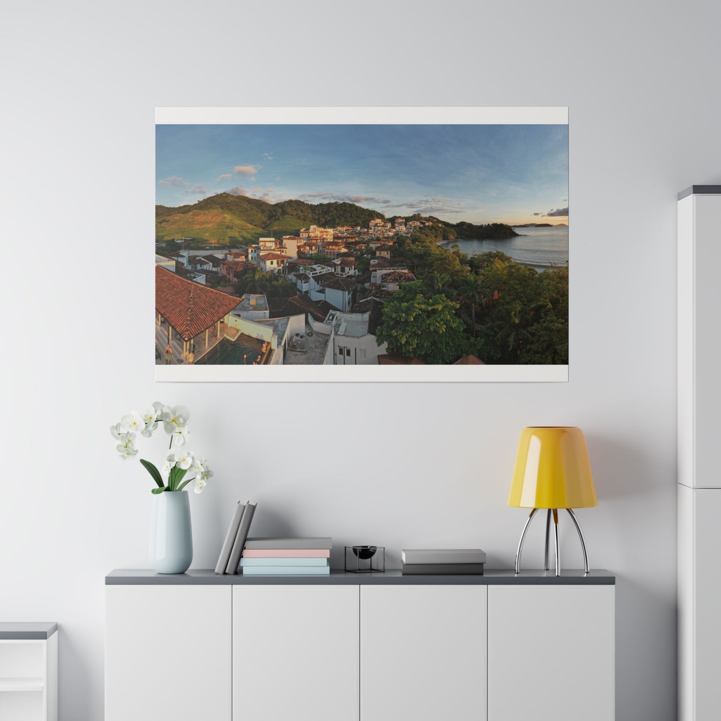 "Sun Kissed Shores: Embrace the Tropical Vibrancy of Las Catalinas, Guanacaste"- Canvas