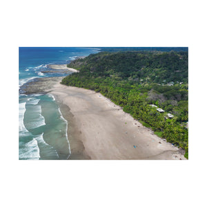 "Exotic Embrace: Santa Teresa Beach & Malpais Beach - The Heavenly Edges of Costa Rica"- Canvas