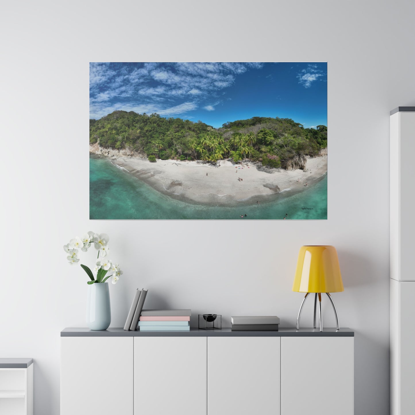 "Radiant Retreat: Playa Quesera, Costa Rica - A Tropical Paradise Unveiled"- Canvas
