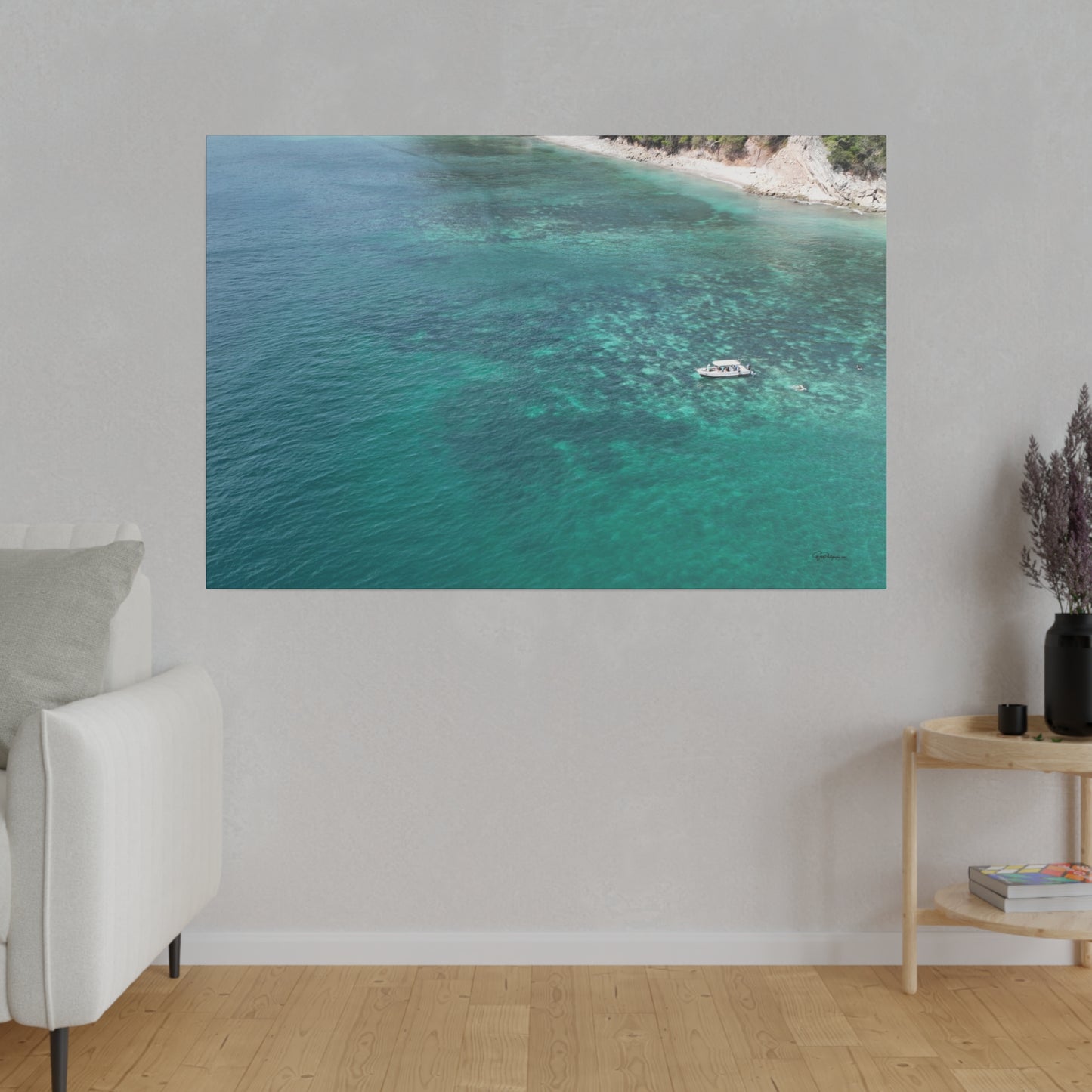 "Sun-Kissed Splendor: Playa Quesera, Costa Rica - Escape to Tropical Paradise"- Canvas
