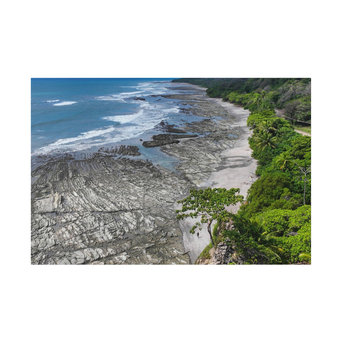 "Essence of Emerald: Capturing Costa Rica's Vibrant Tropical Majesty"- Canvas