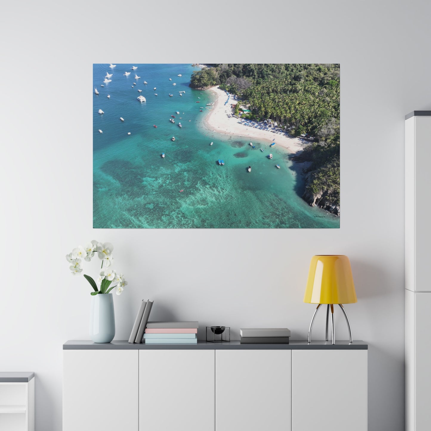 "Paradise Uncovered: The Lush Mysteries of Isla Tortuga, Costa Rica"- Canvas