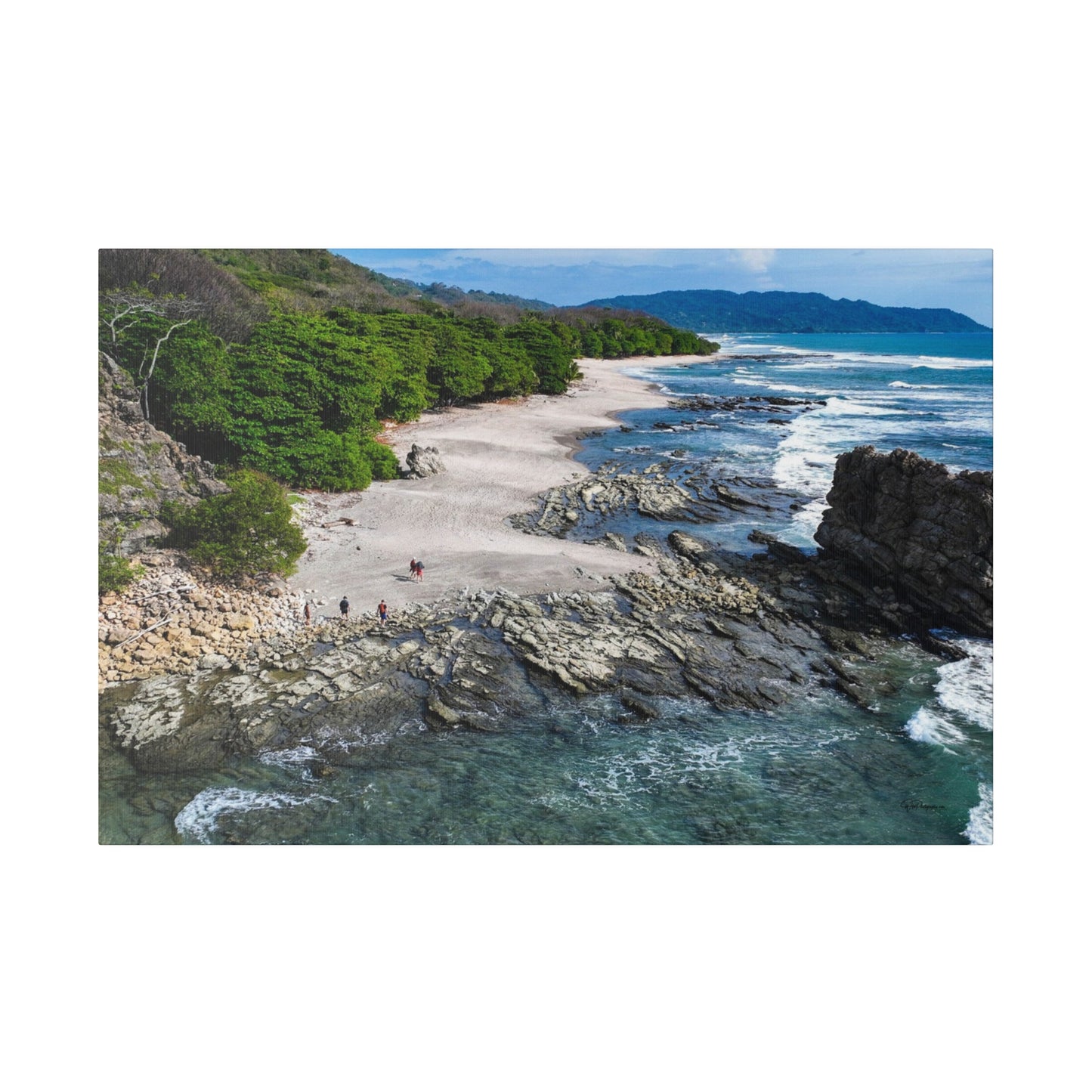 "Costa Rica: A Tropical Paradise Unveiled - An Exquisite Journey through Emerald Jungles and Sapphire Seas"- Canvas
