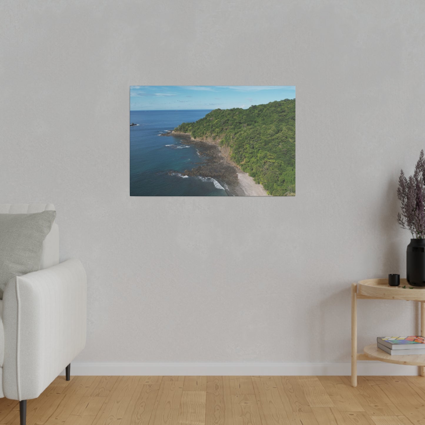 "Tropical Bliss: Las Catalinas, Guanacaste - An Oceanfront Paradise"- Canvas