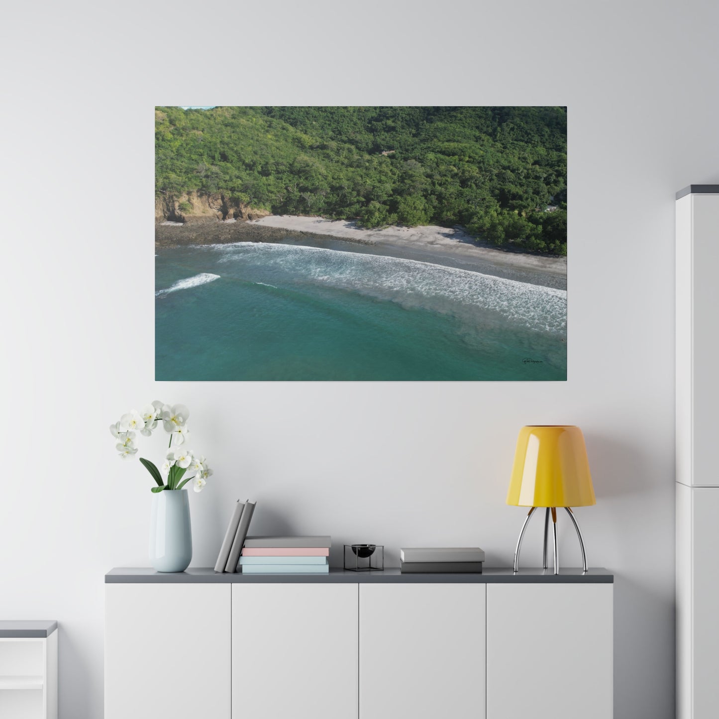 "Tropical Escape: Breathtaking Playa Quesera, Costa Rica - Your Paradise Awaits!"- Canvas