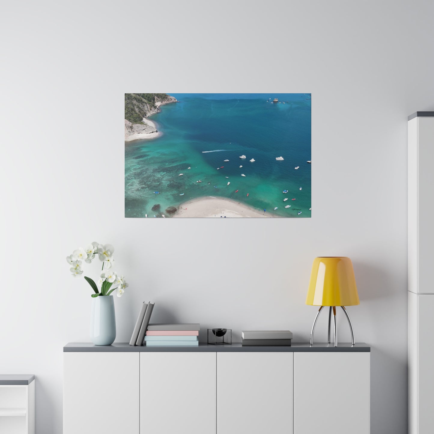 "Tropical Serenity: Escape to Isla Tortuga, Costa Rica"- Canvas
