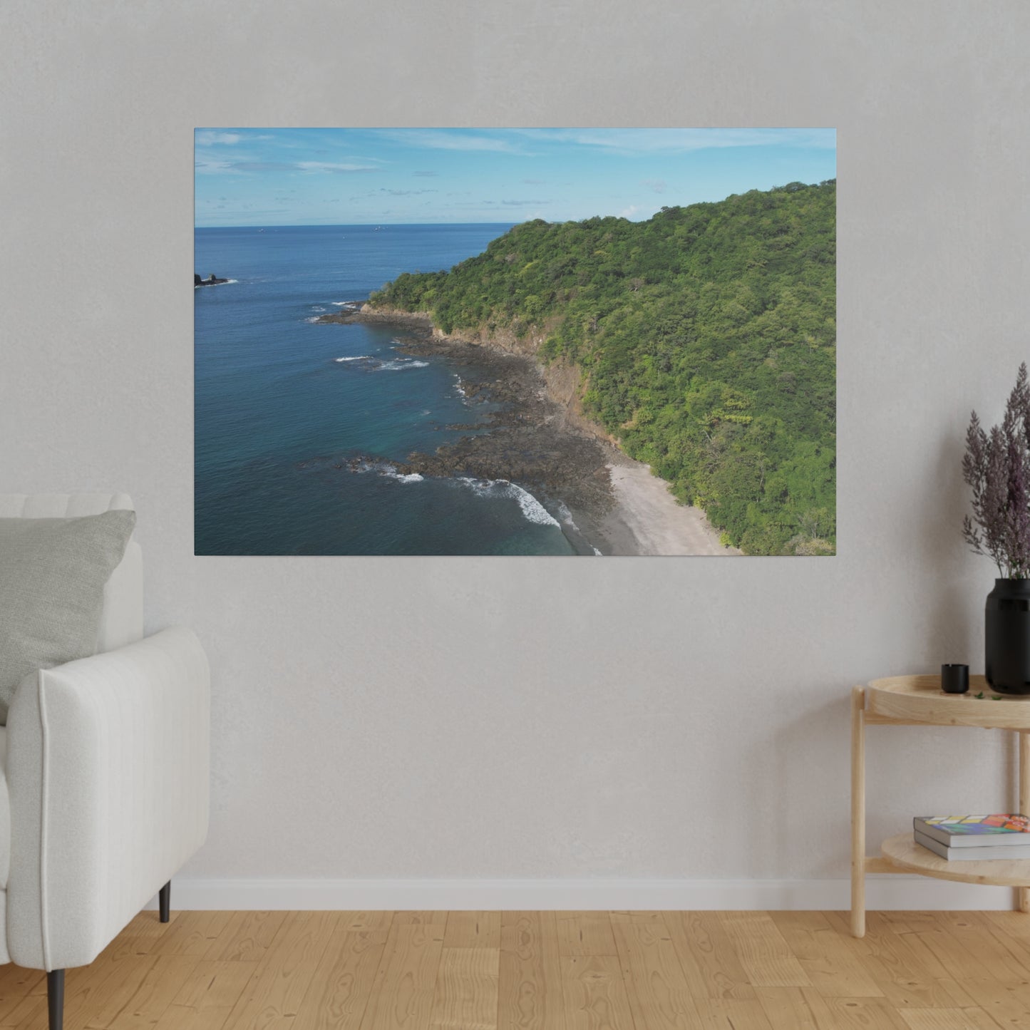 "Tropical Bliss: Las Catalinas, Guanacaste - An Oceanfront Paradise"- Canvas