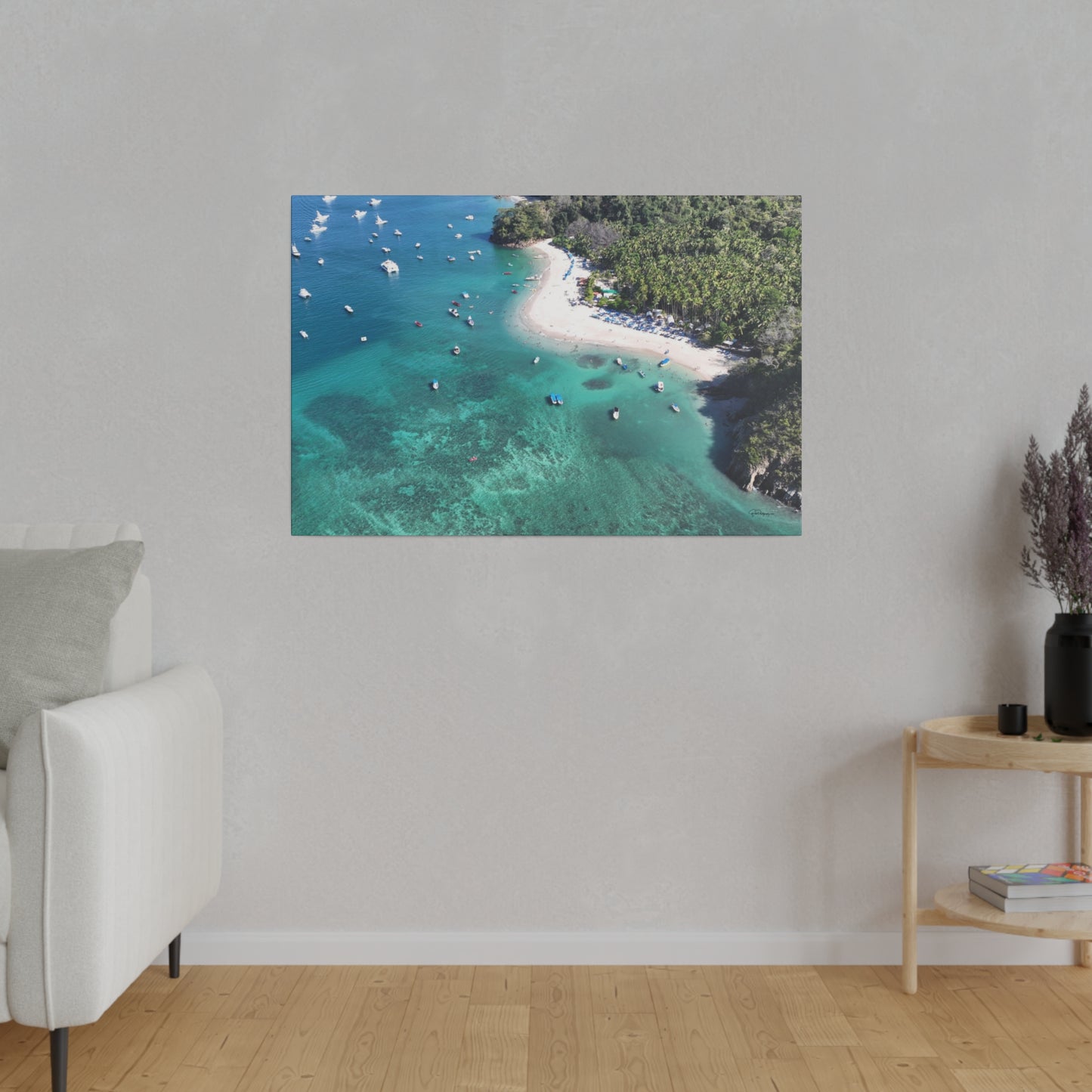 "Paradise Uncovered: The Lush Mysteries of Isla Tortuga, Costa Rica"- Canvas