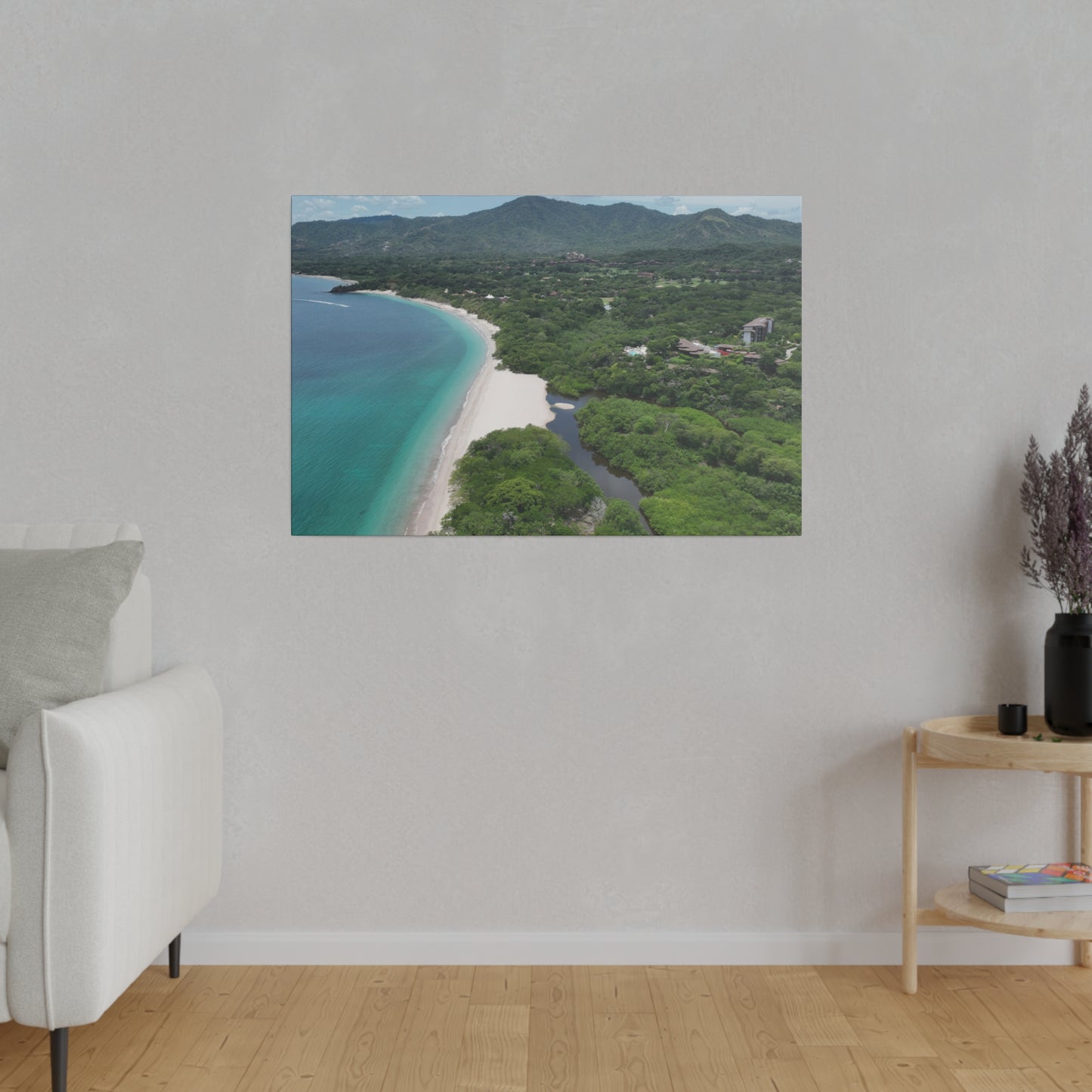 "Tropical Rhapsody: A Lush Symphony of Costa Rica's Paradisiacal Landscapes"- Canvas