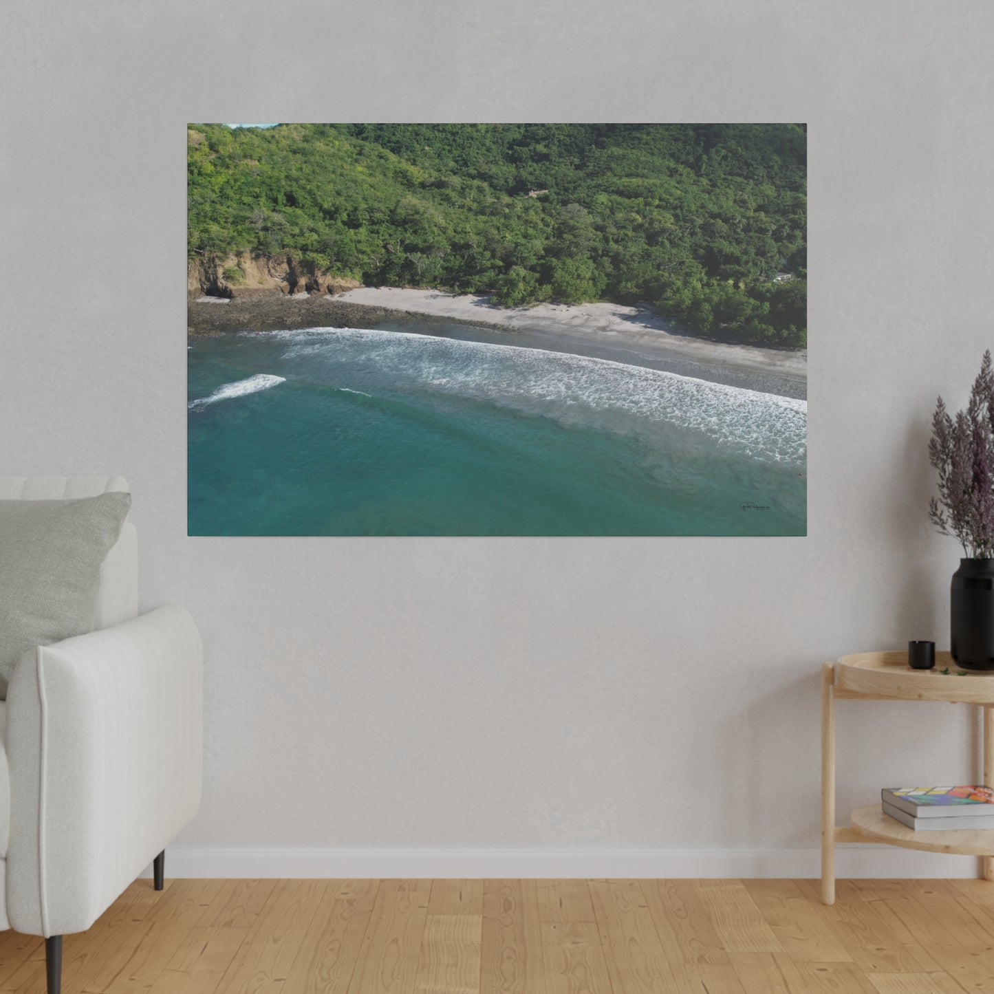 "Tropical Escape: Breathtaking Playa Quesera, Costa Rica - Your Paradise Awaits!"- Canvas