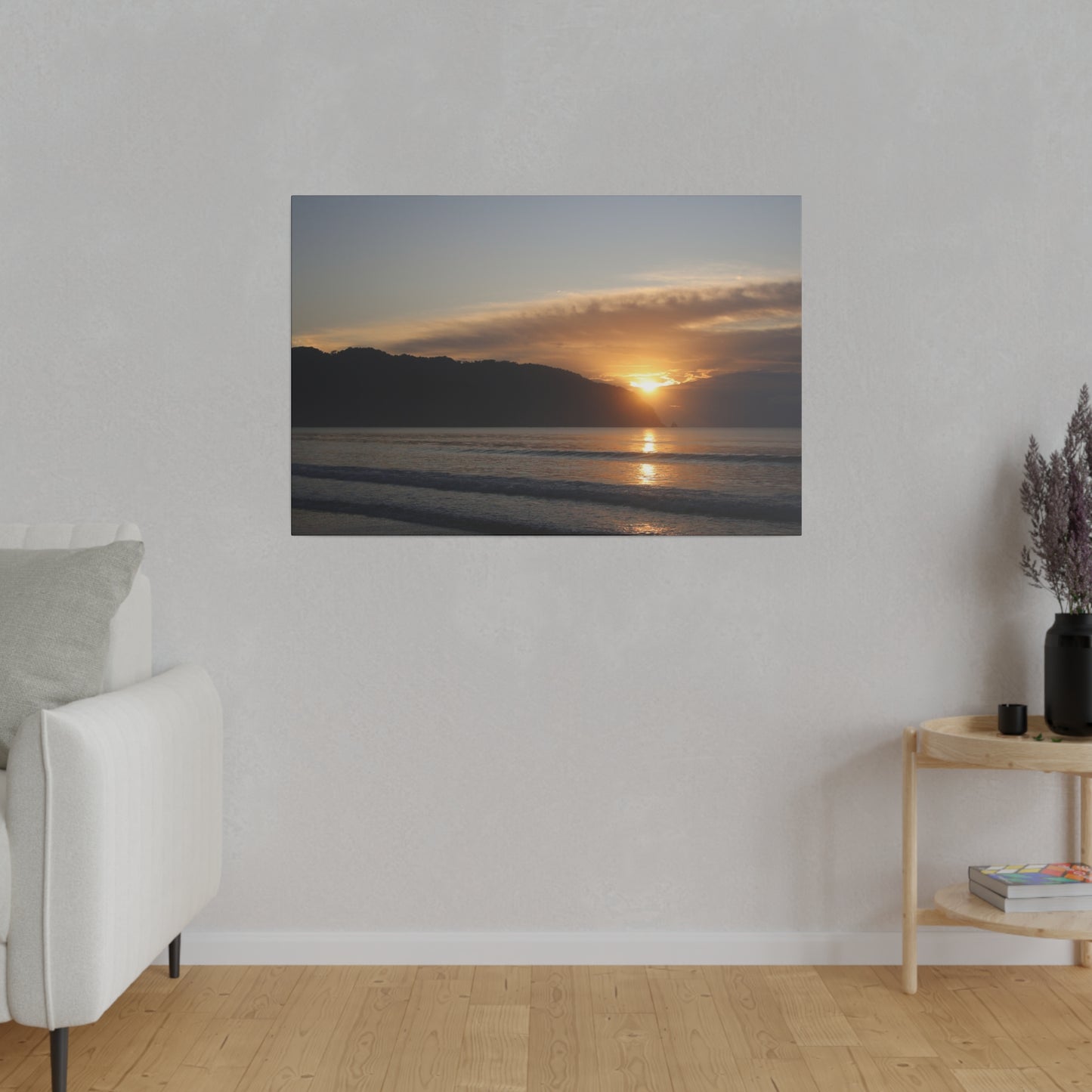 "Enchanted Tropics: Costa Rica Sunset Serenity"- Canvas