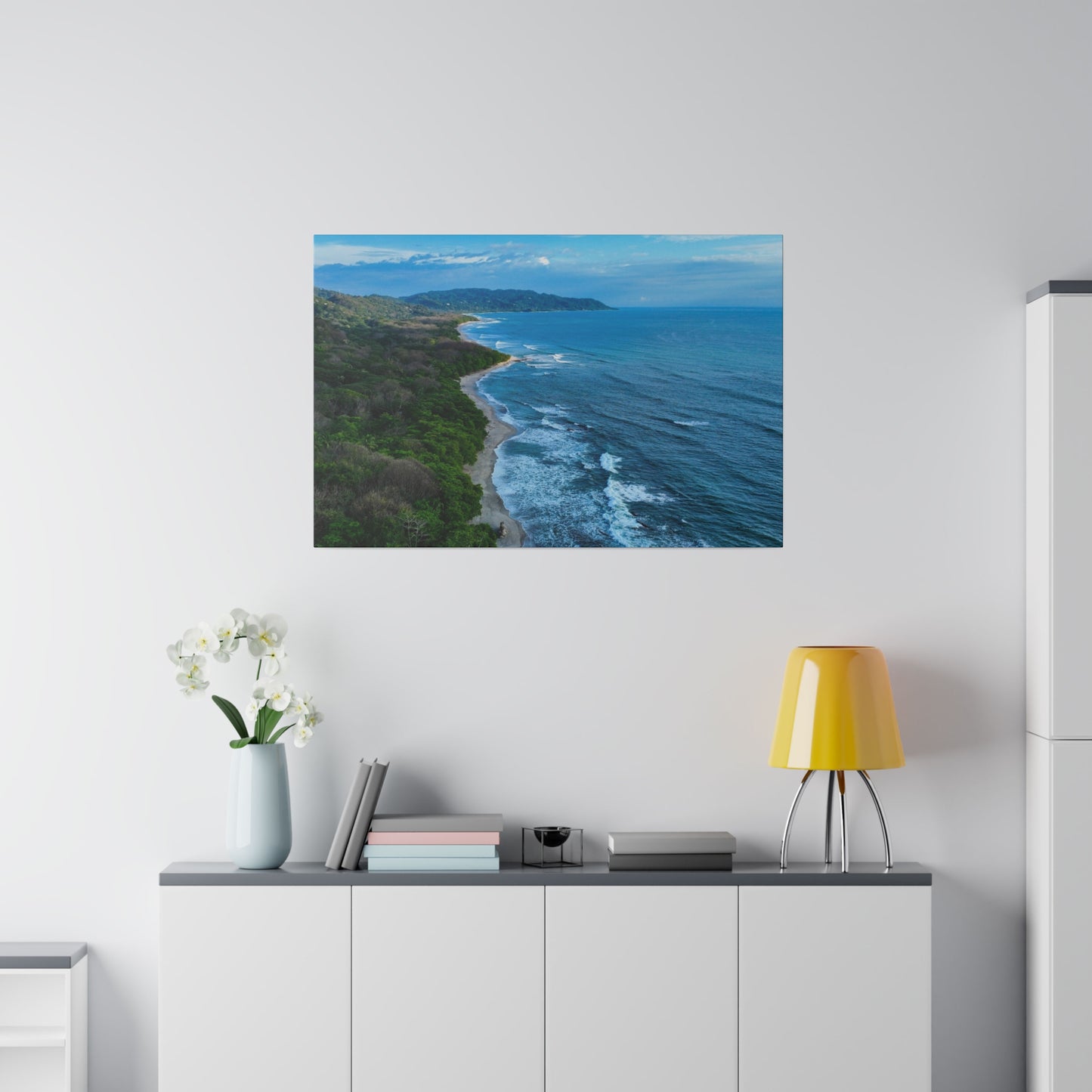 "Verdant Vistas: Captivating Costa Rica - A Tropical Wonderland"- Canvas