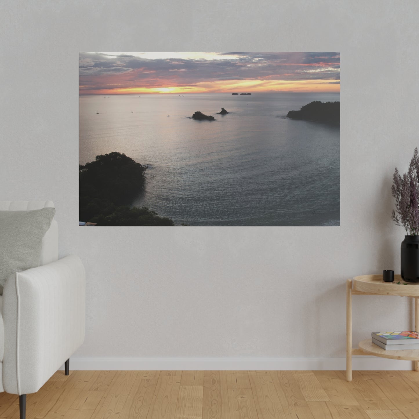 "Tropical Bliss: The Allure of Las Catalinas, Guanacaste"- Canvas