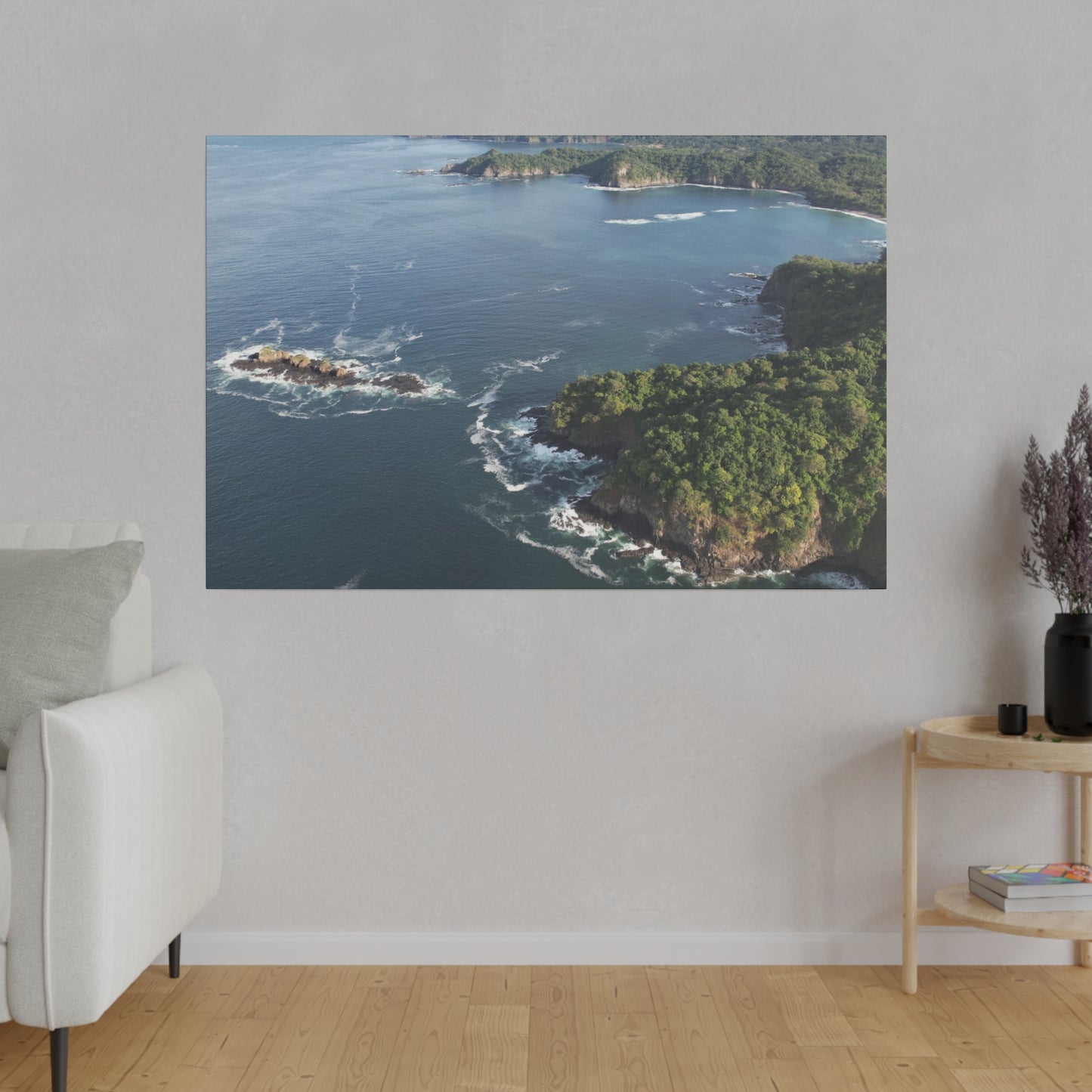 "Tropical Bliss: An Enchanting Glimpse of Las Catalinas, Guanacaste"- Canvas