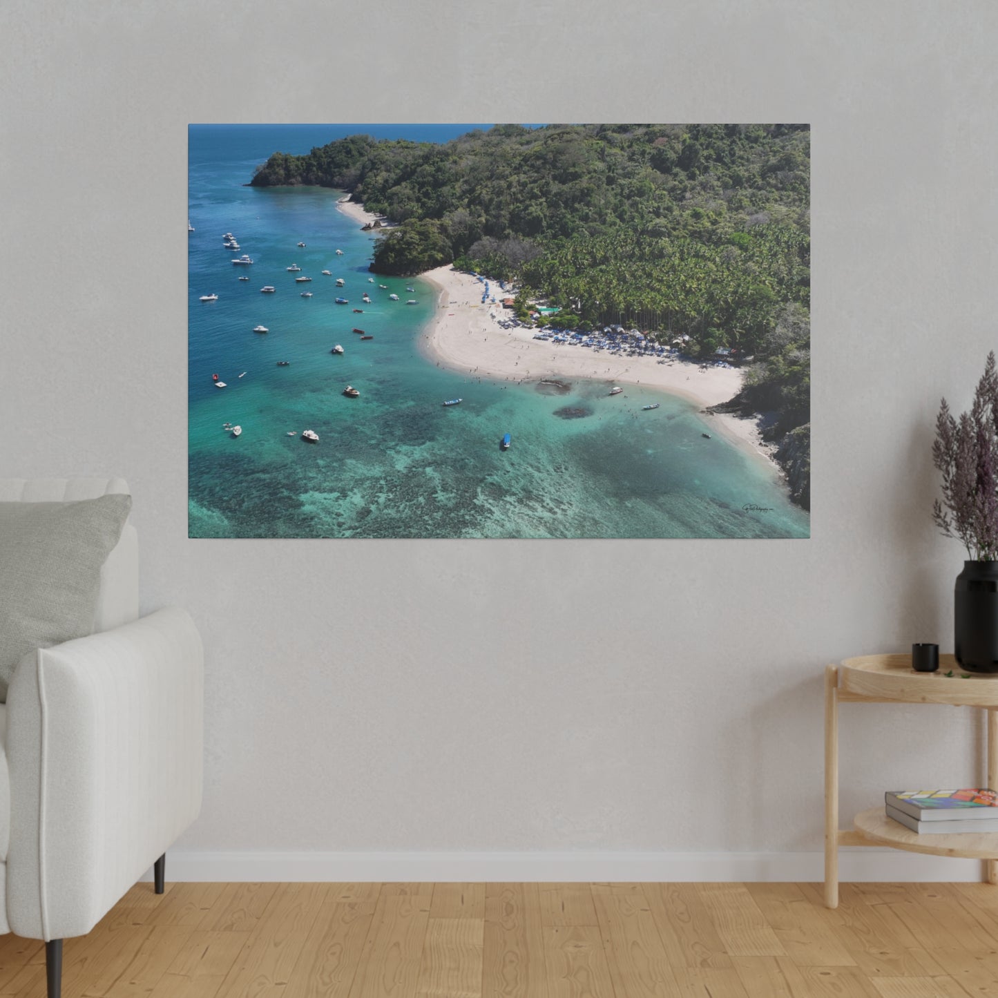 "Exotic Escape: The Serene Wonders of Isla Tortuga, Costa Rica"- Canvas