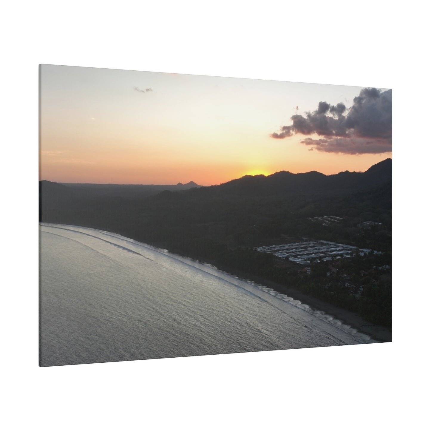**Pura Vida Twilight: Costa Rica Sunset Serenade**- Canvas