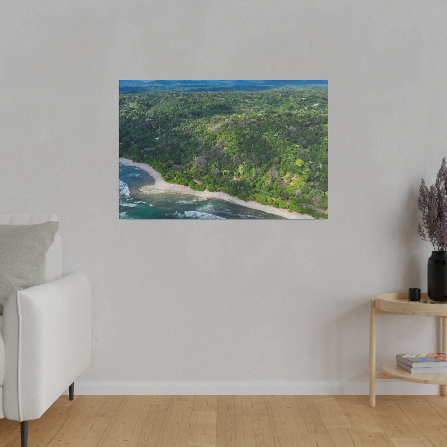 "Emerald Eden: A Lush Glimpse into the Tropical Majesty of Costa Rica"- Canvas