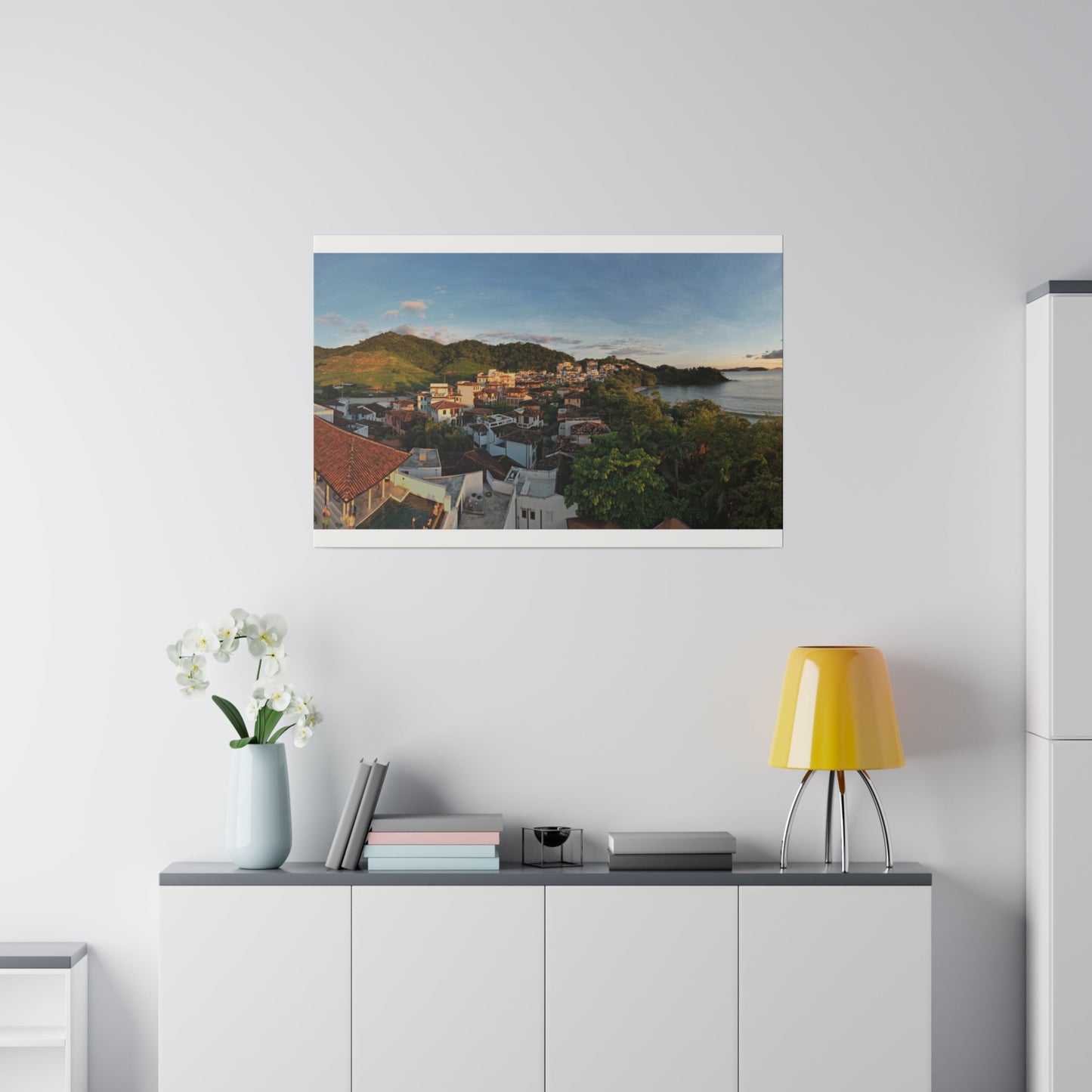 "Sun Kissed Shores: Embrace the Tropical Vibrancy of Las Catalinas, Guanacaste"- Canvas