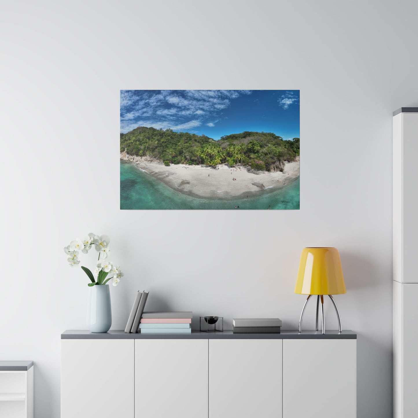 "Radiant Retreat: Playa Quesera, Costa Rica - A Tropical Paradise Unveiled"- Canvas